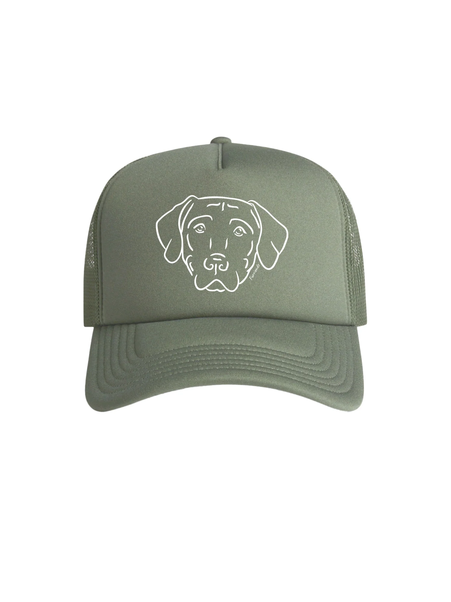 Rhodesian Ridgeback Foam Trucker Cap - Image 16