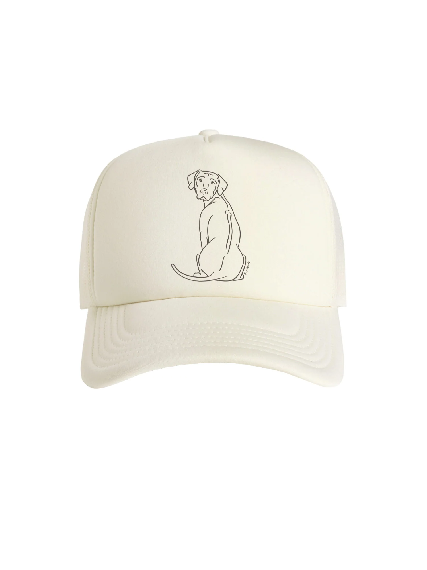 Rhodesian Ridgeback Foam Trucker Cap - Image 3
