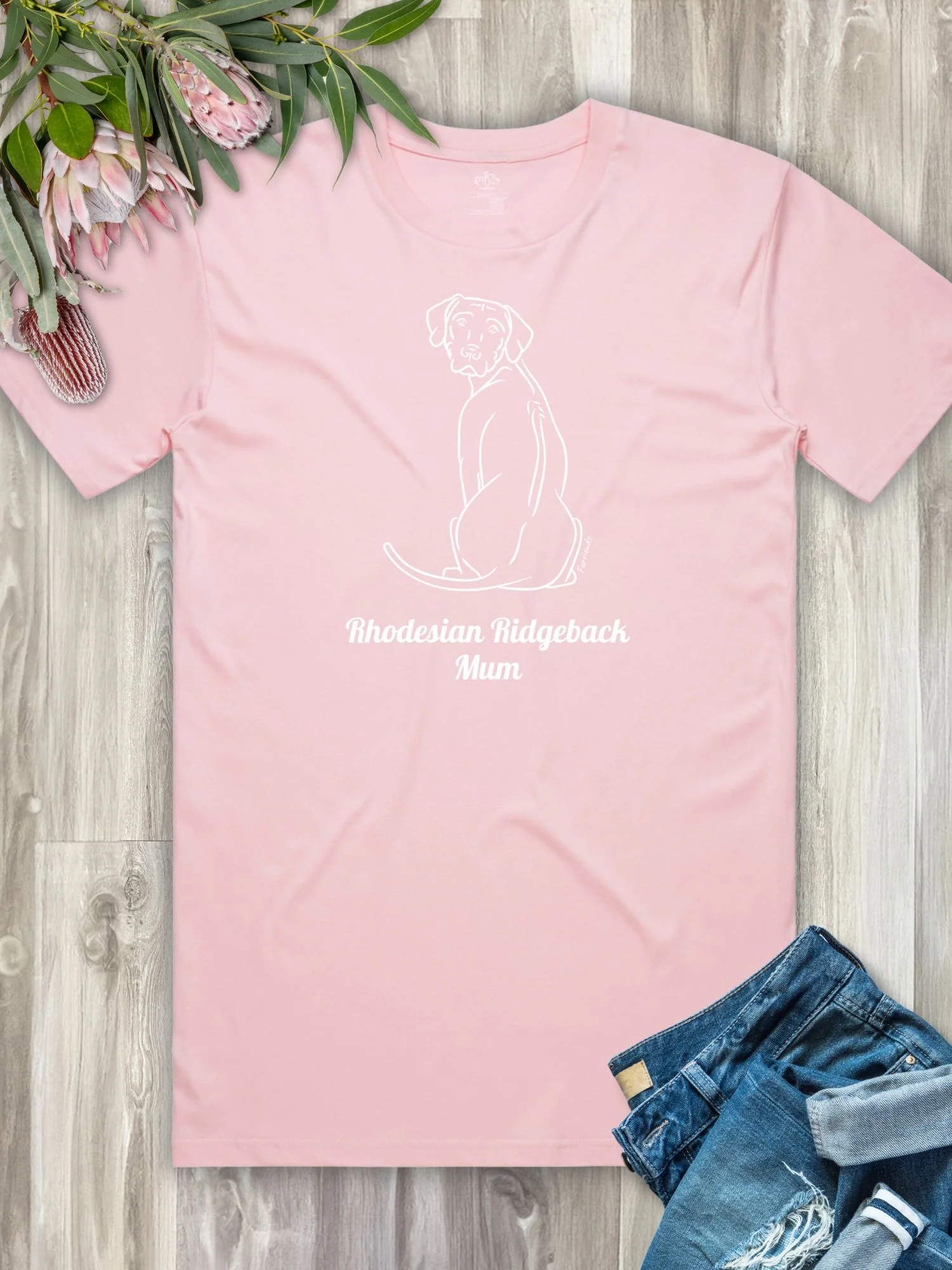 Rhodesian Ridgeback Mum Regular Fit T-shirt - Image 13