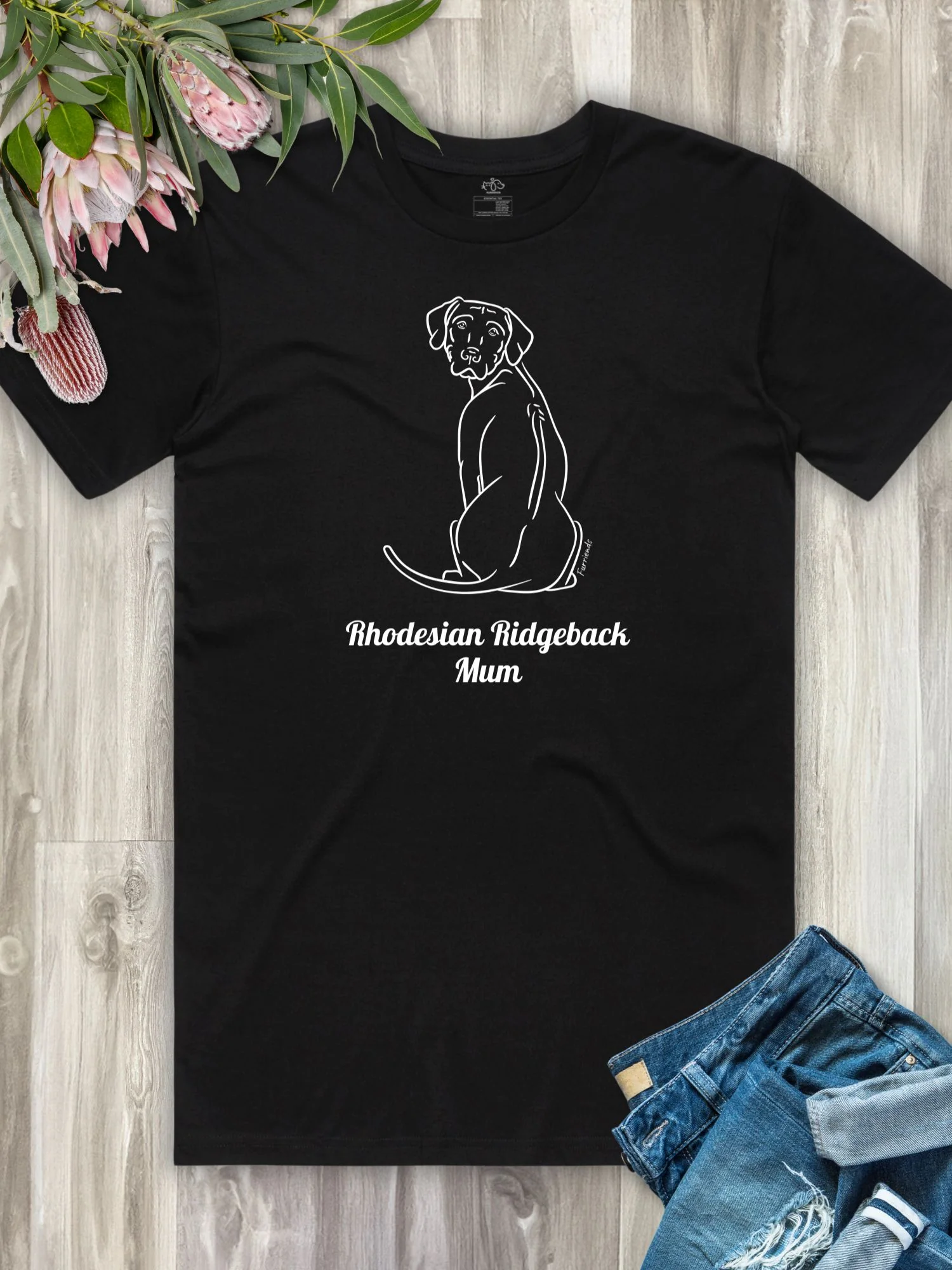 Rhodesian Ridgeback Mum Regular Fit T-shirt - Image 9