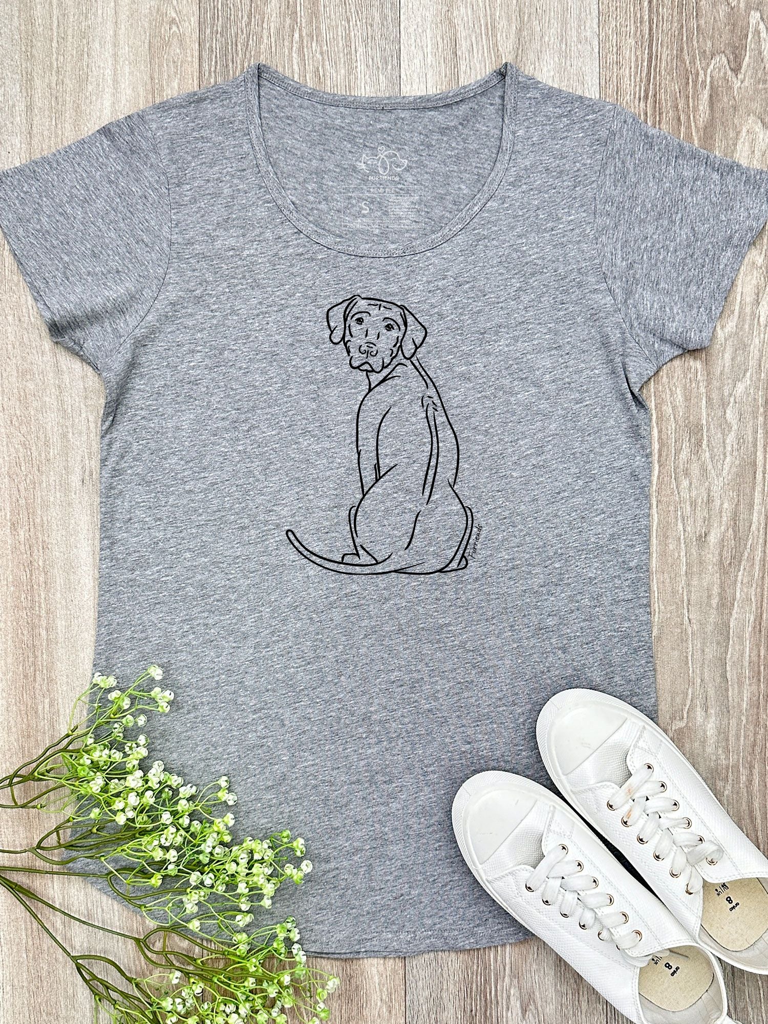 Rhodesian Ridgeback Remi Women's Scoop Neck T-Shirt - Image 5