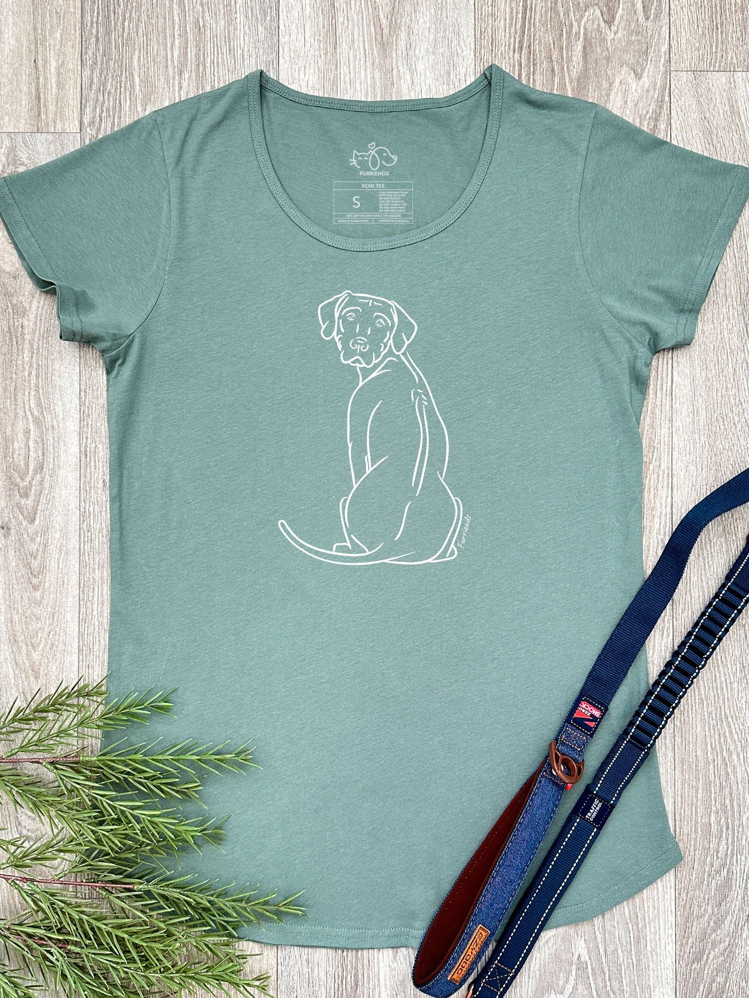 Rhodesian Ridgeback Remi Women's Scoop Neck T-Shirt - Image 6