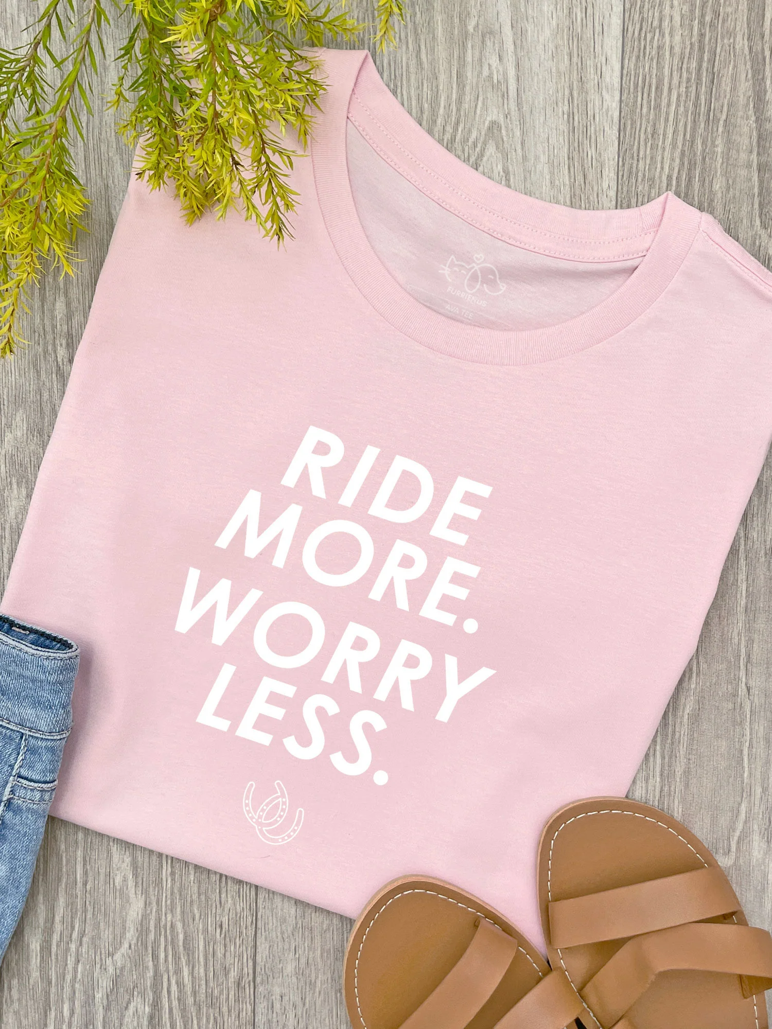 Ride More Worry Less Ava Women's Regular Fit Tee - Image 4