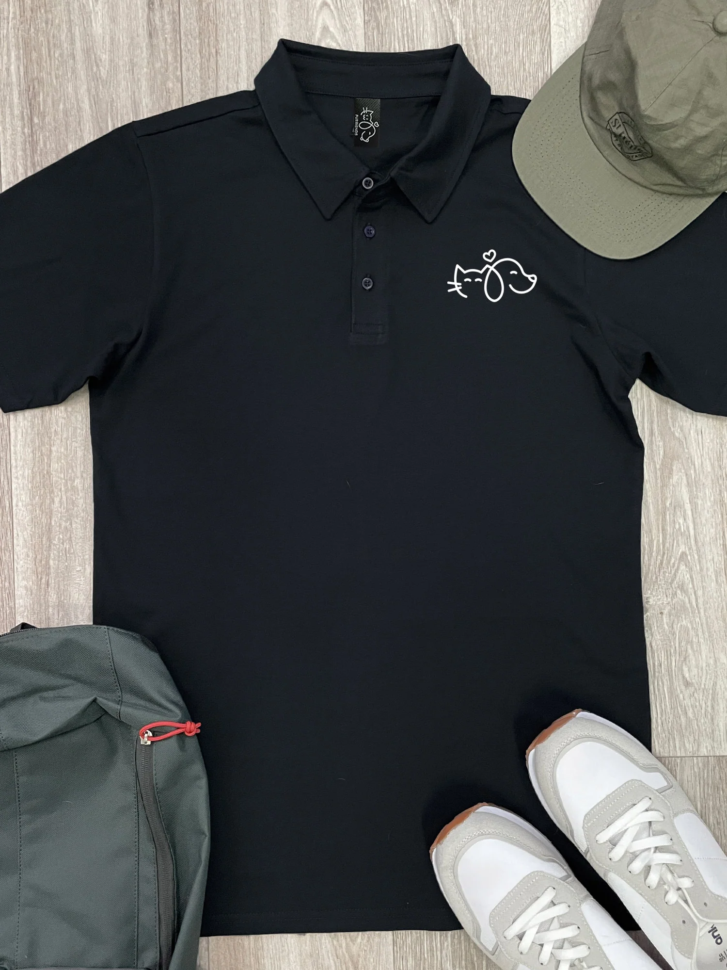 Ride More Worry Less Classic Polo Shirt - Image 3
