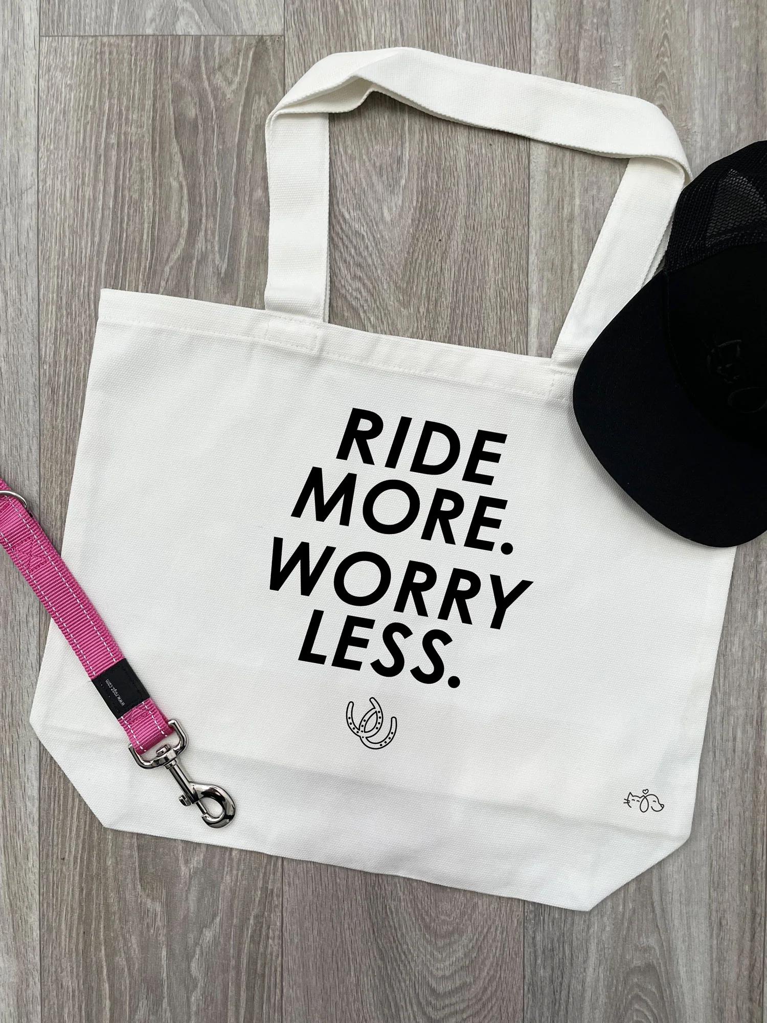 Ride More Worry Less Stella Tote Bag - Image 2