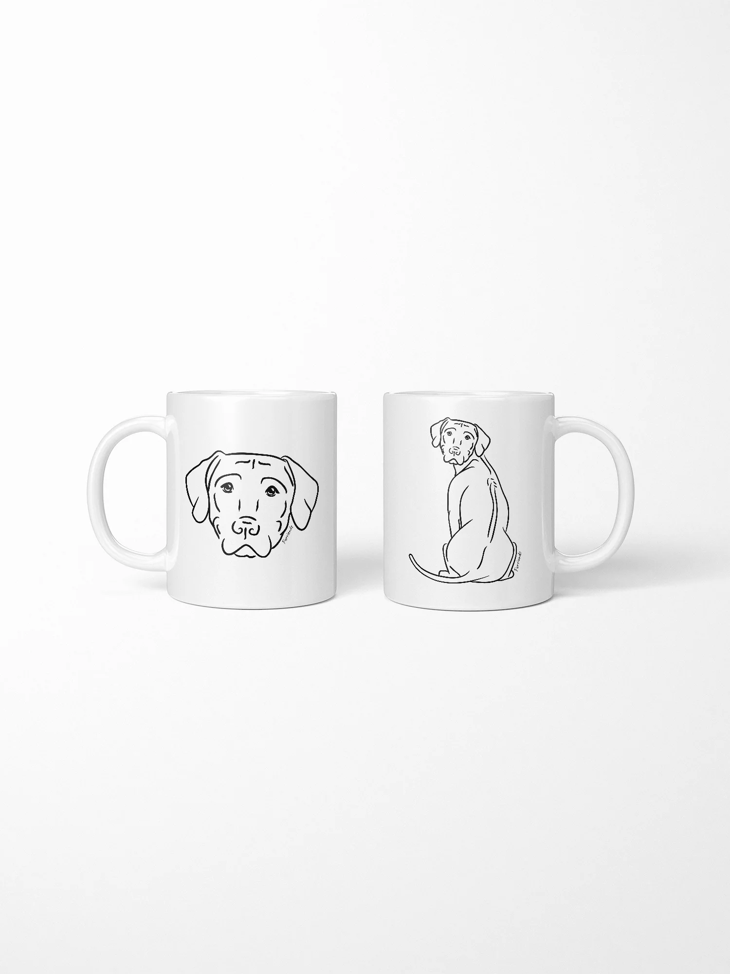 Rhodesian Ridgeback Ceramic Mug - Image 3