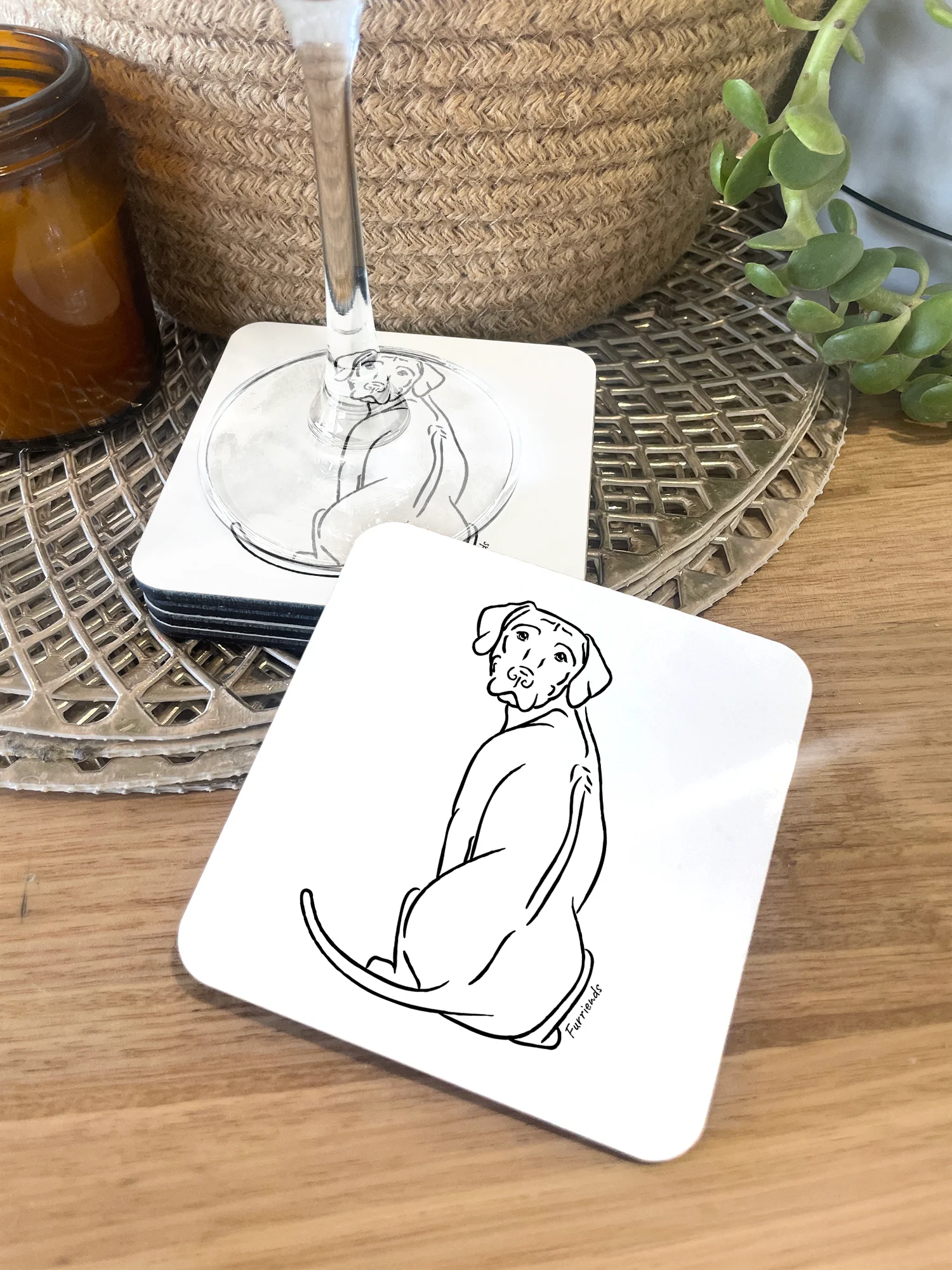 Rhodesian Ridgeback Coaster - Image 8
