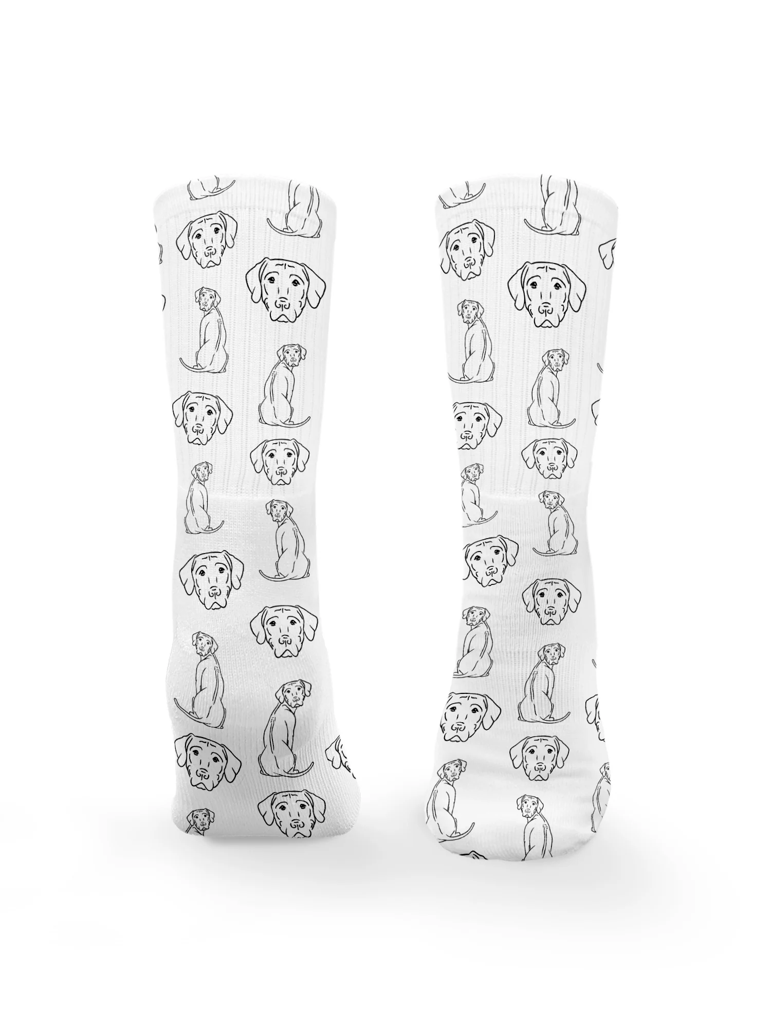Rhodesian Ridgeback Crew Socks - Image 4
