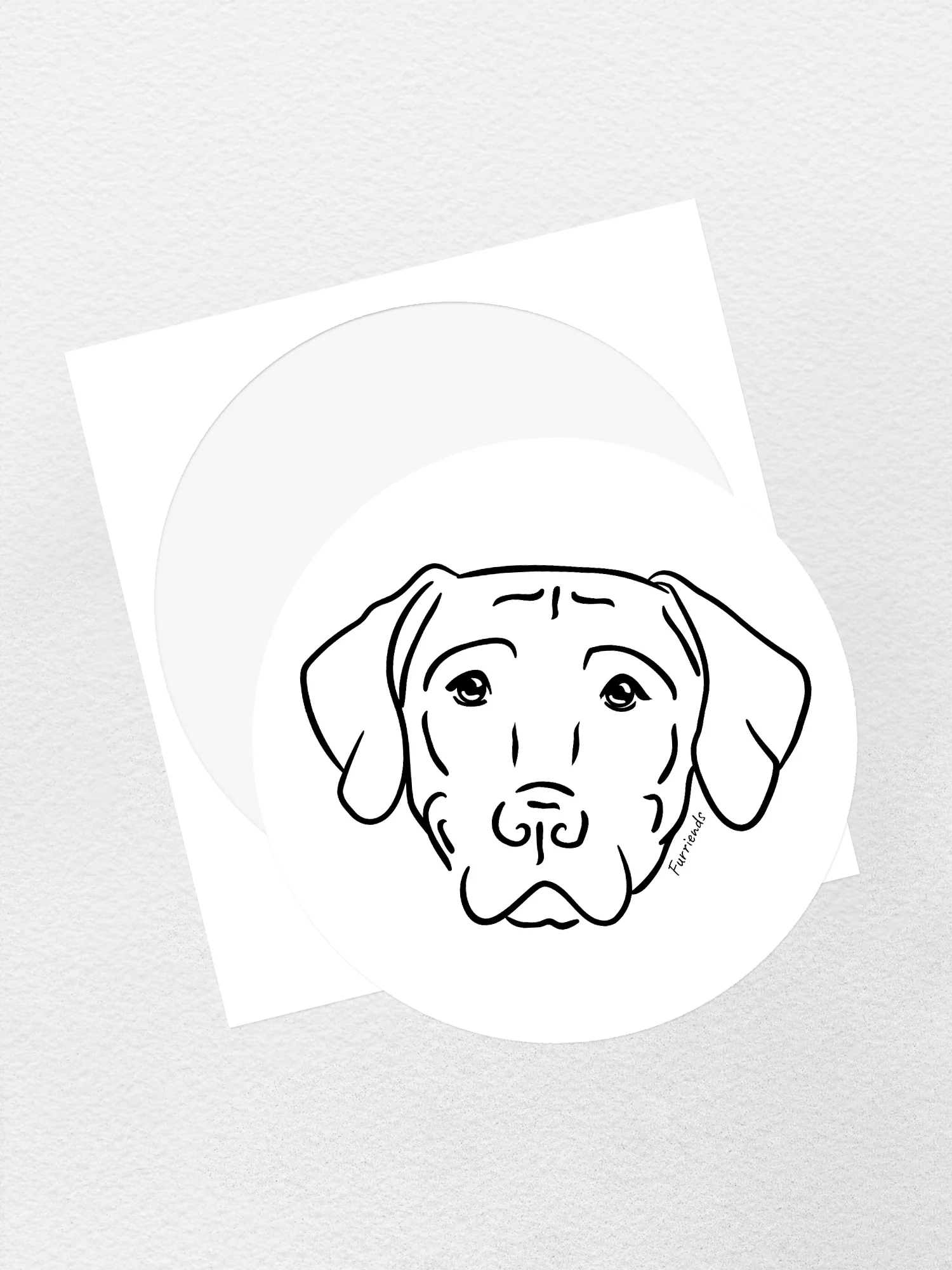 Rhodesian Ridgeback Sticker - Image 2