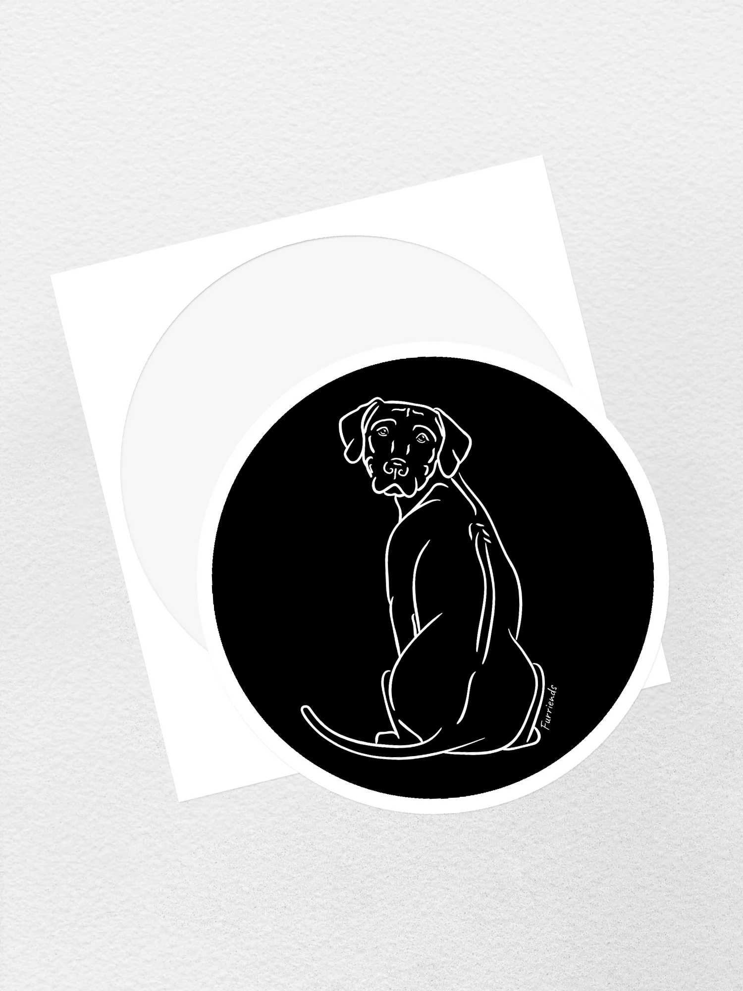 Rhodesian Ridgeback Sticker - Image 3