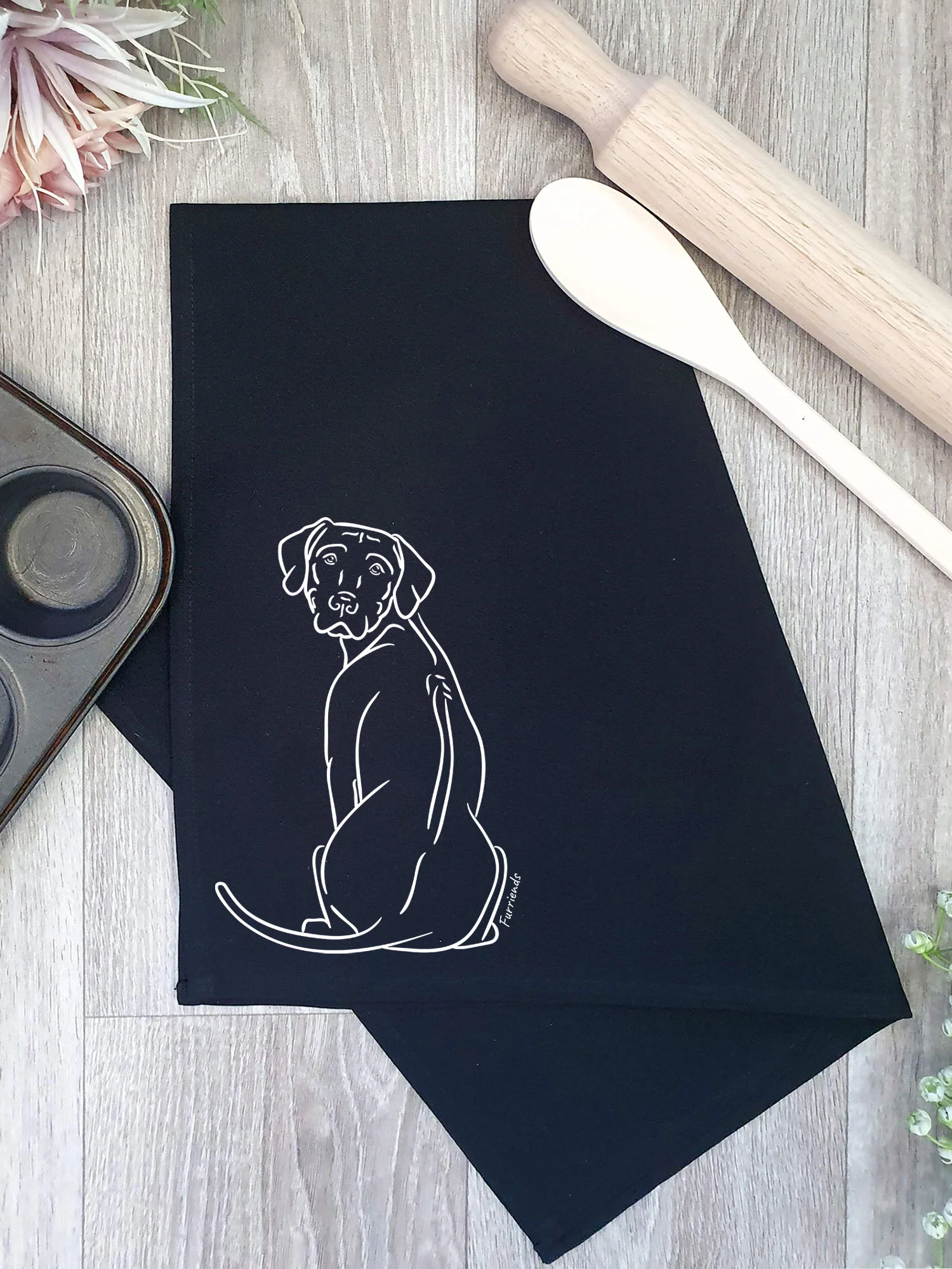 Rhodesian Ridgeback Tea Towel