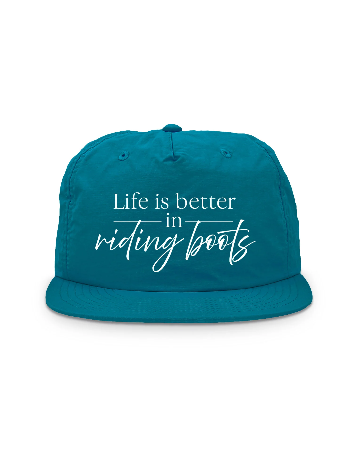 Life Is Better In Riding Boots Quick-Dry Cap - Image 2