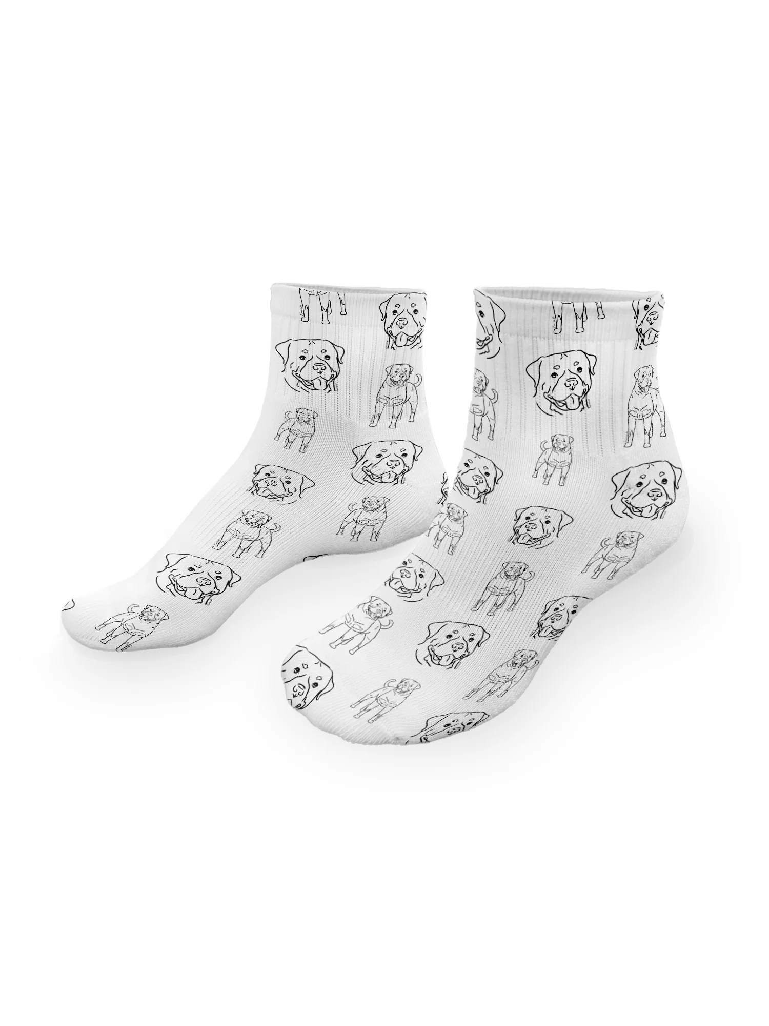 Rottweiler Ankle Socks