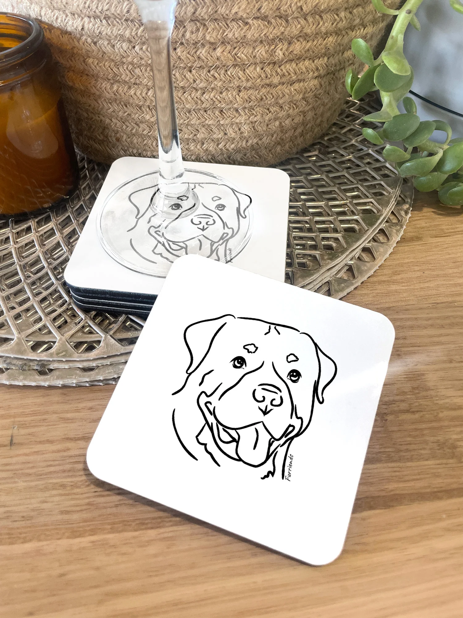 Rottweiler Coaster - Image 2