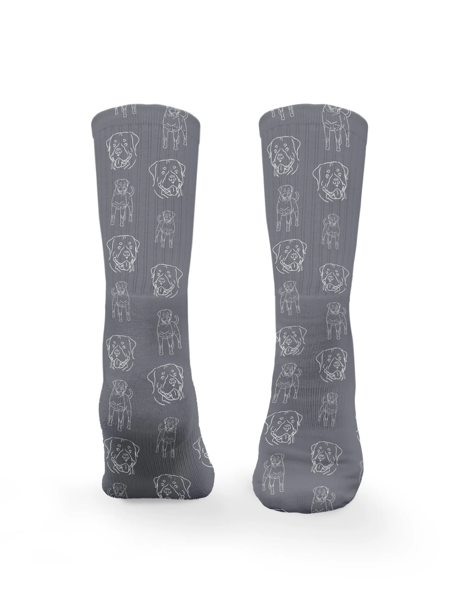 Rottweiler Crew Socks - Image 3