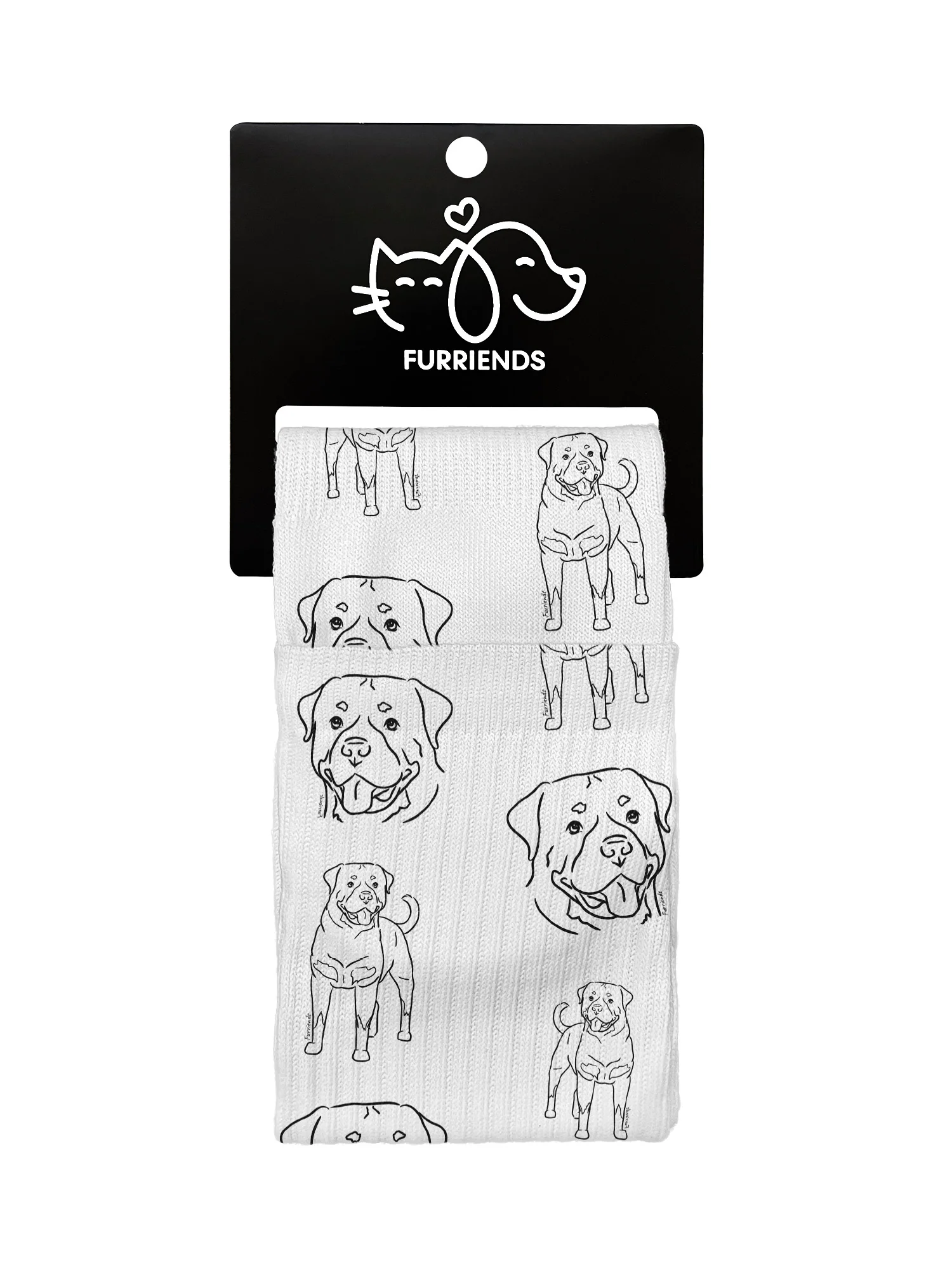 Rottweiler Crew Socks - Image 4