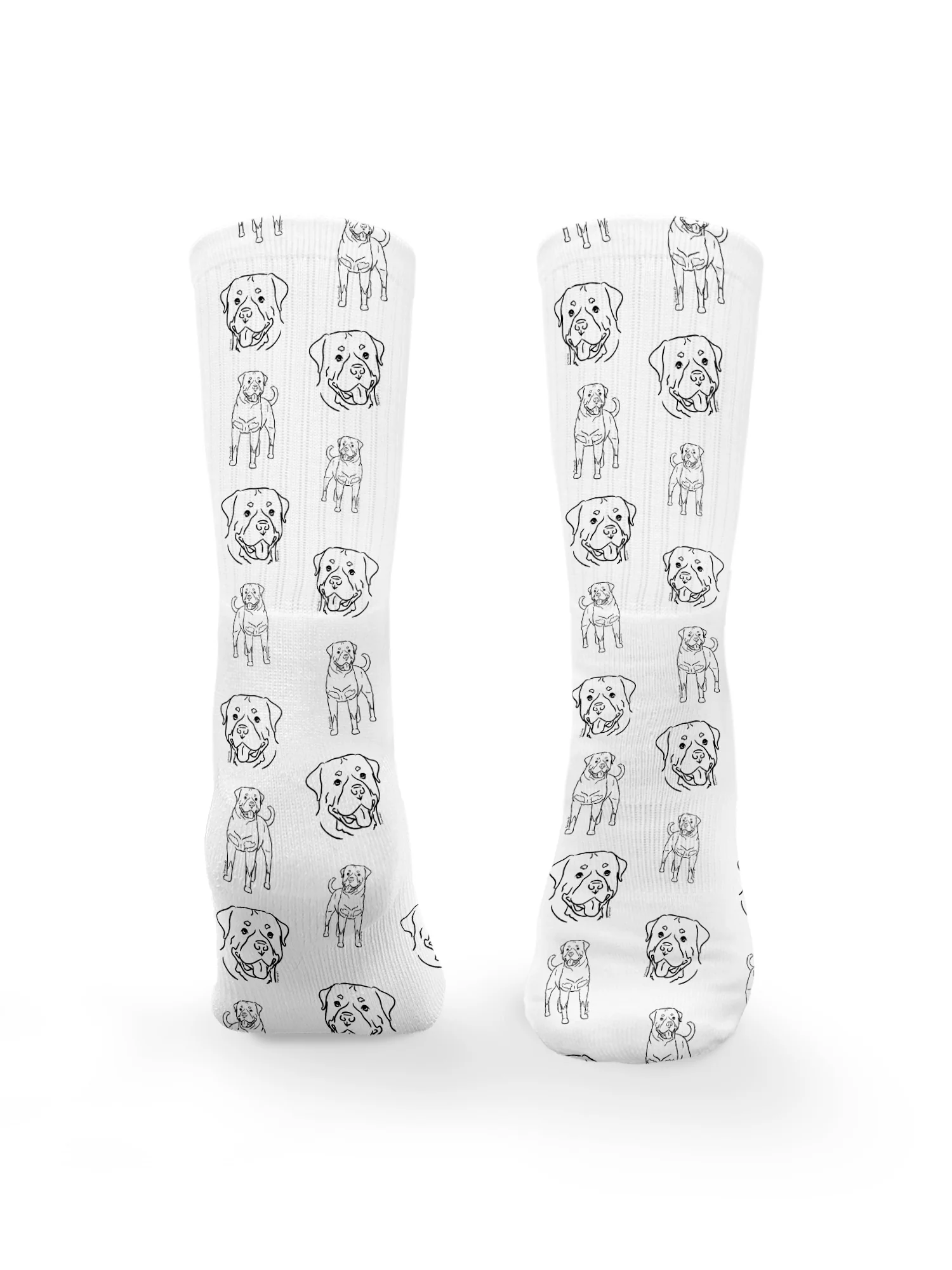 Rottweiler Crew Socks - Image 6