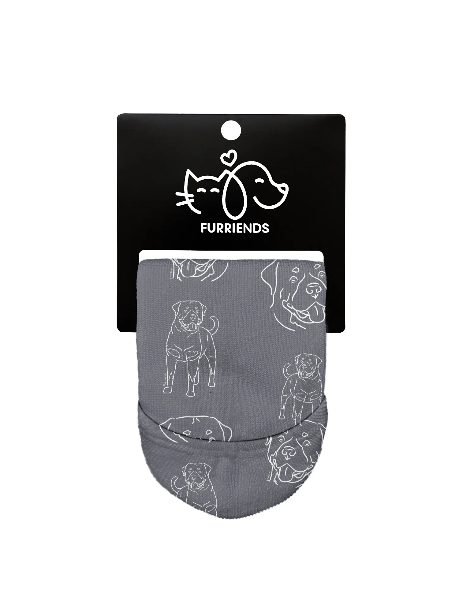 Rottweiler No Show Socks - Image 4
