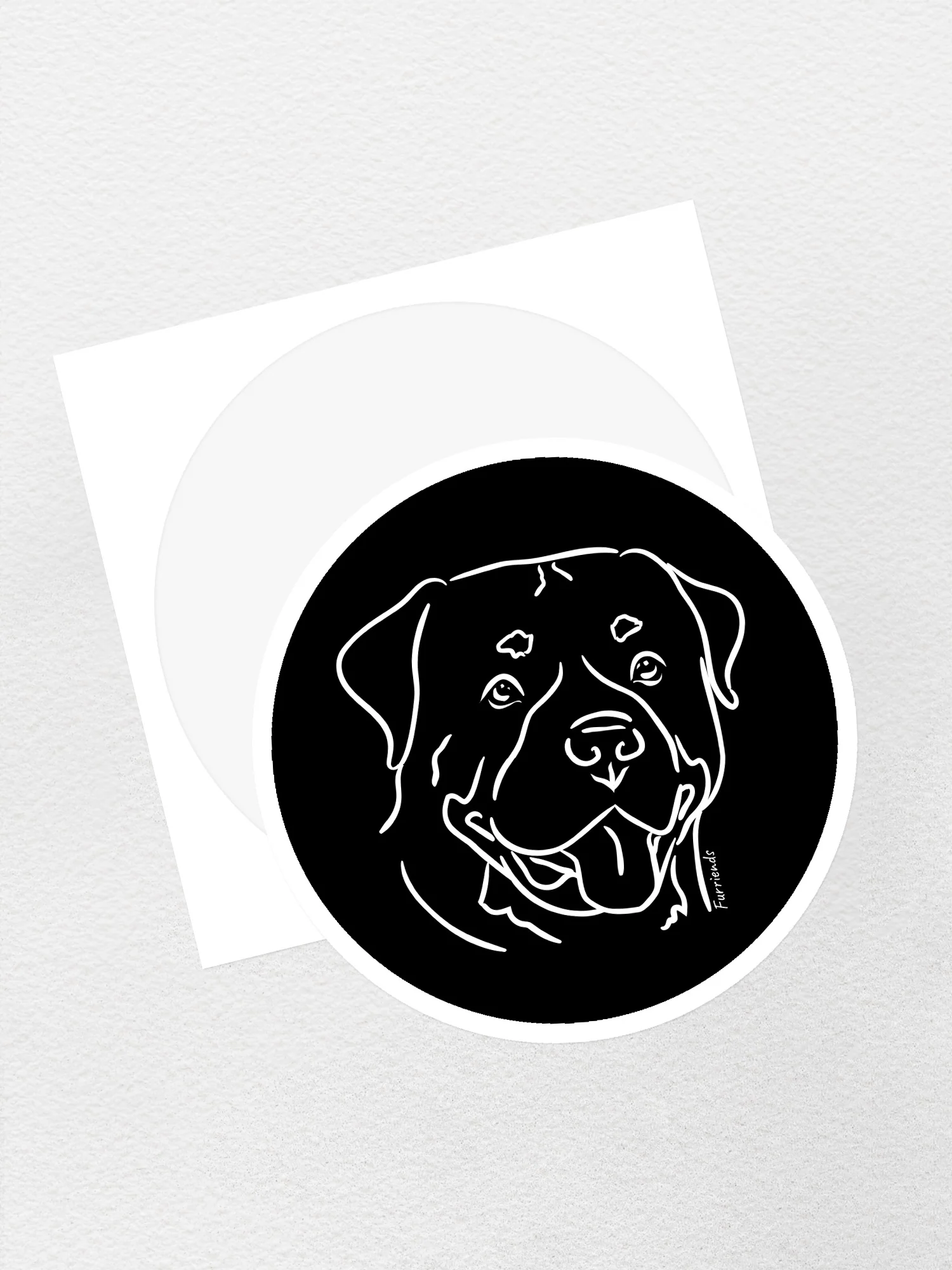 Rottweiler Sticker - Image 3