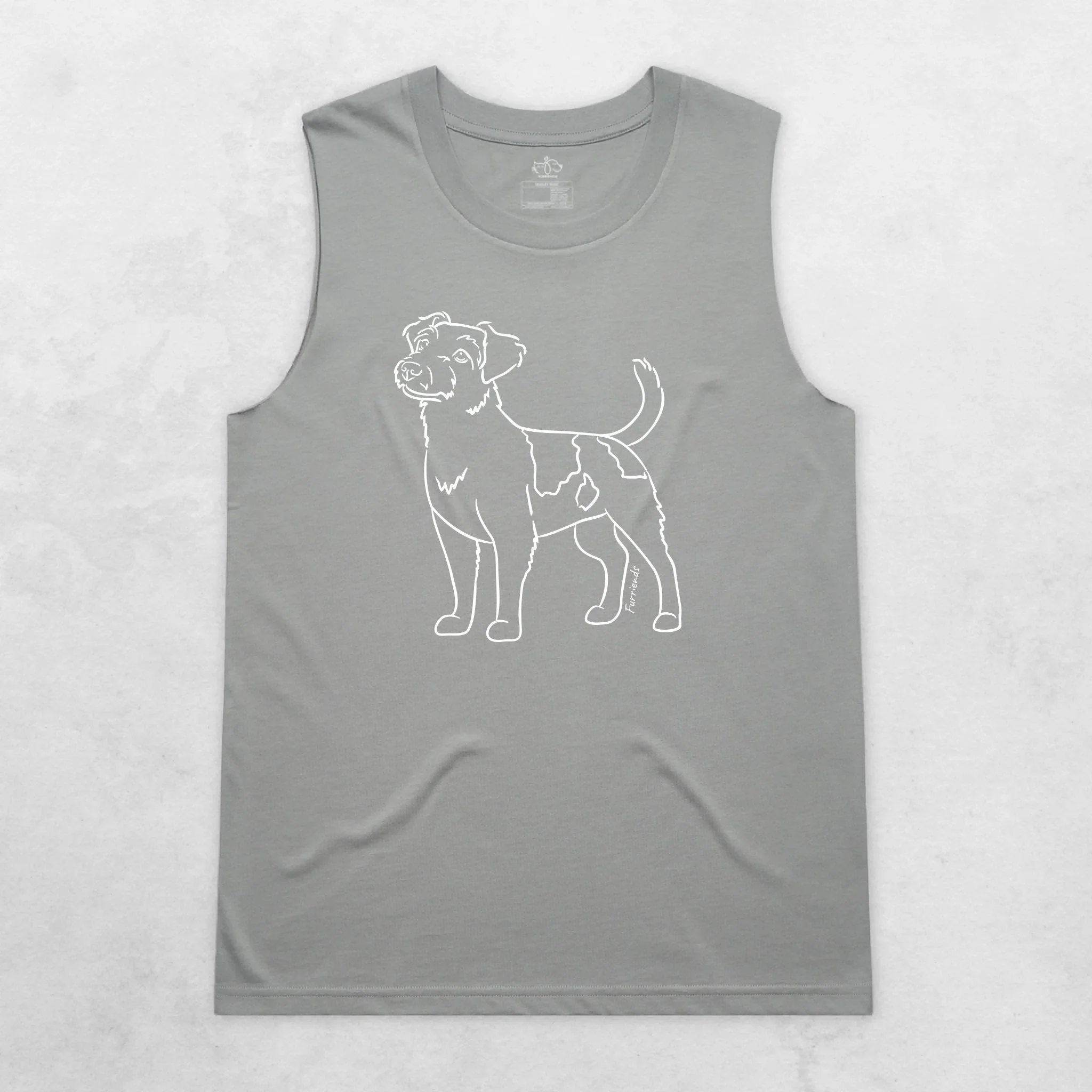 Rough Coat Jack Russell Terrier Tank Top - Image 3
