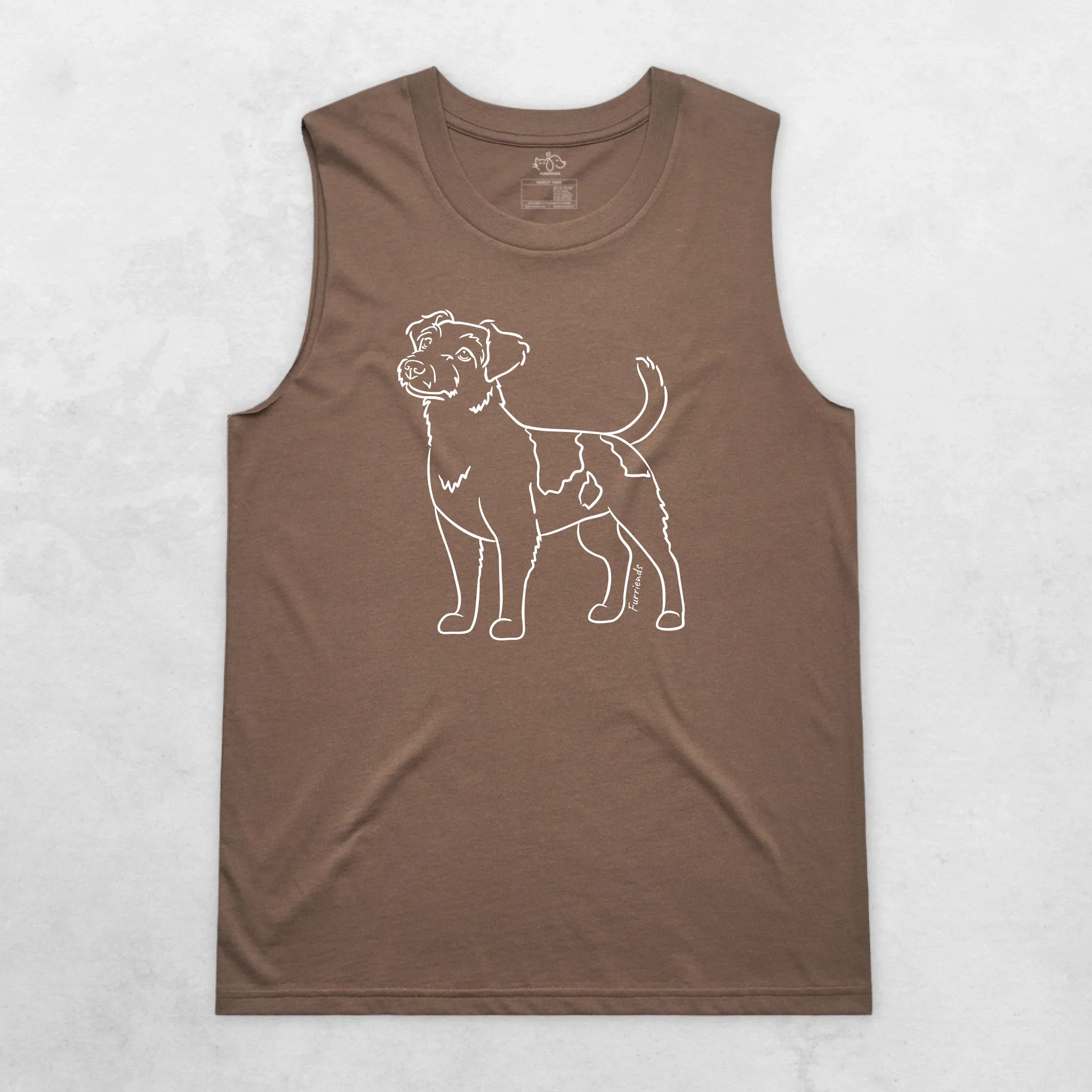 Rough Coat Jack Russell Terrier Tank Top - Image 5