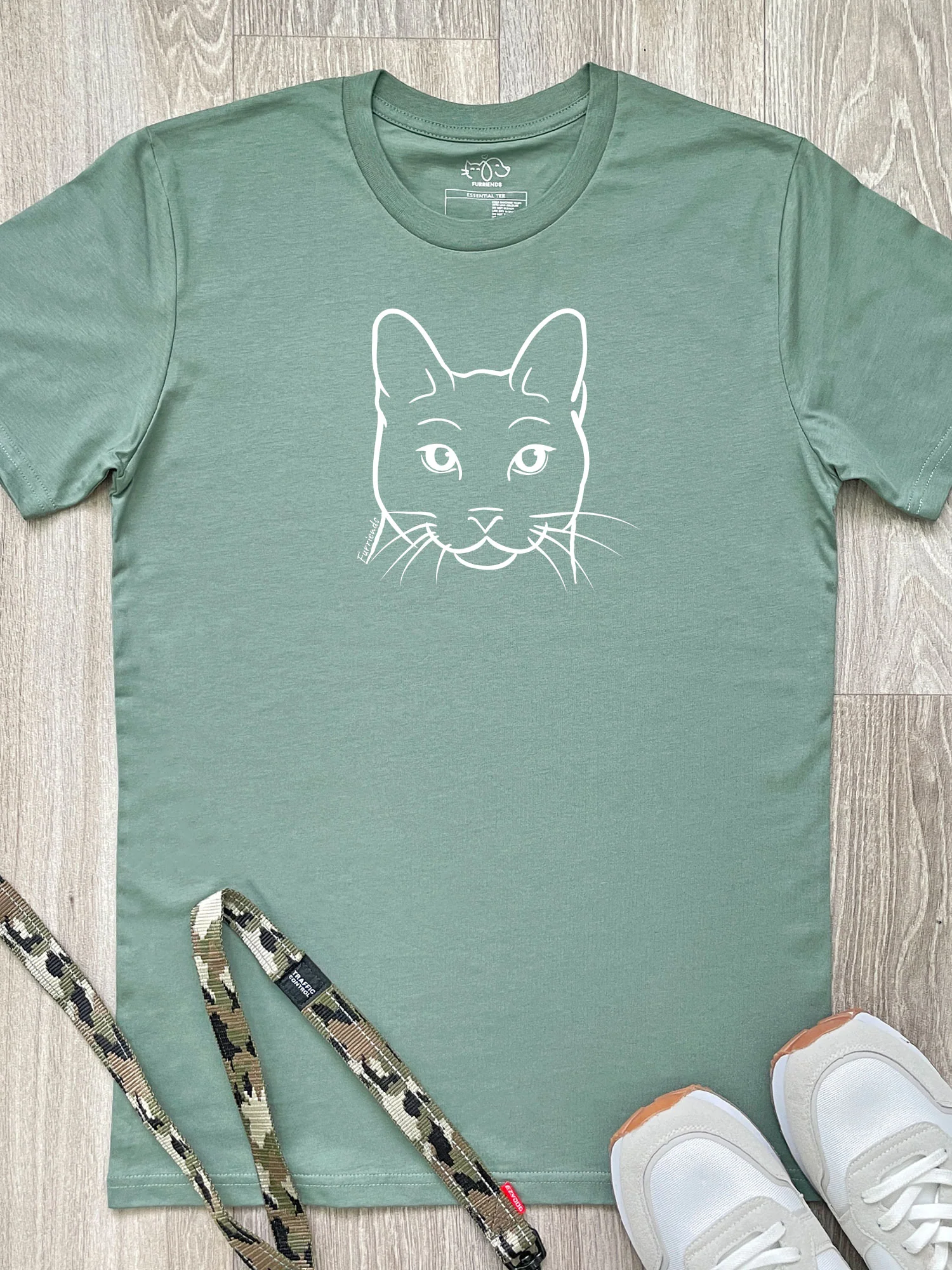 Russian Blue Essential Unisex Tee - Image 9
