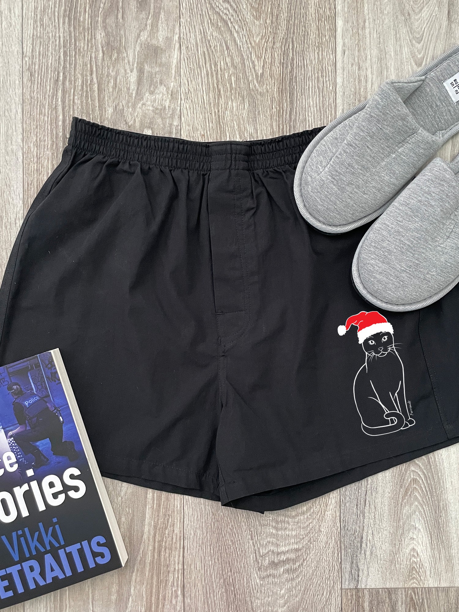 Russian Blue Finley Cotton Boxer Shorts - Image 10