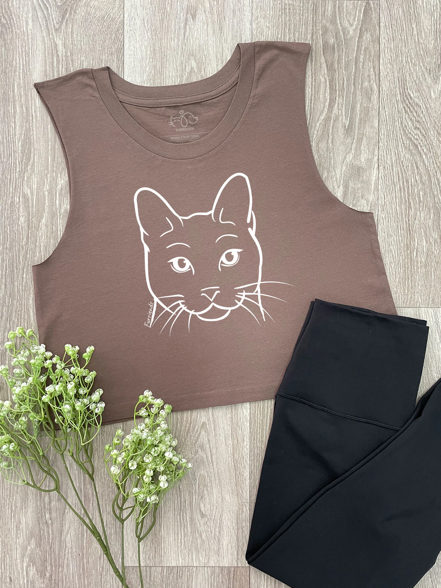 Russian Blue Myah Crop Tank - Image 5