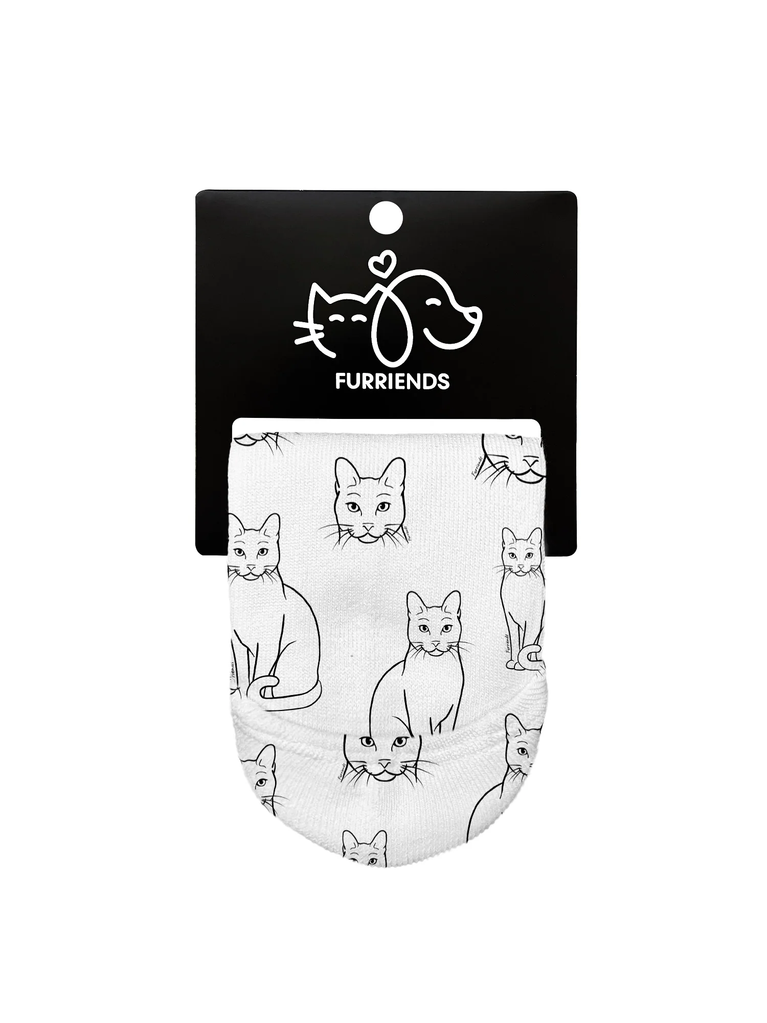 Russian Blue No Show Socks - Image 3