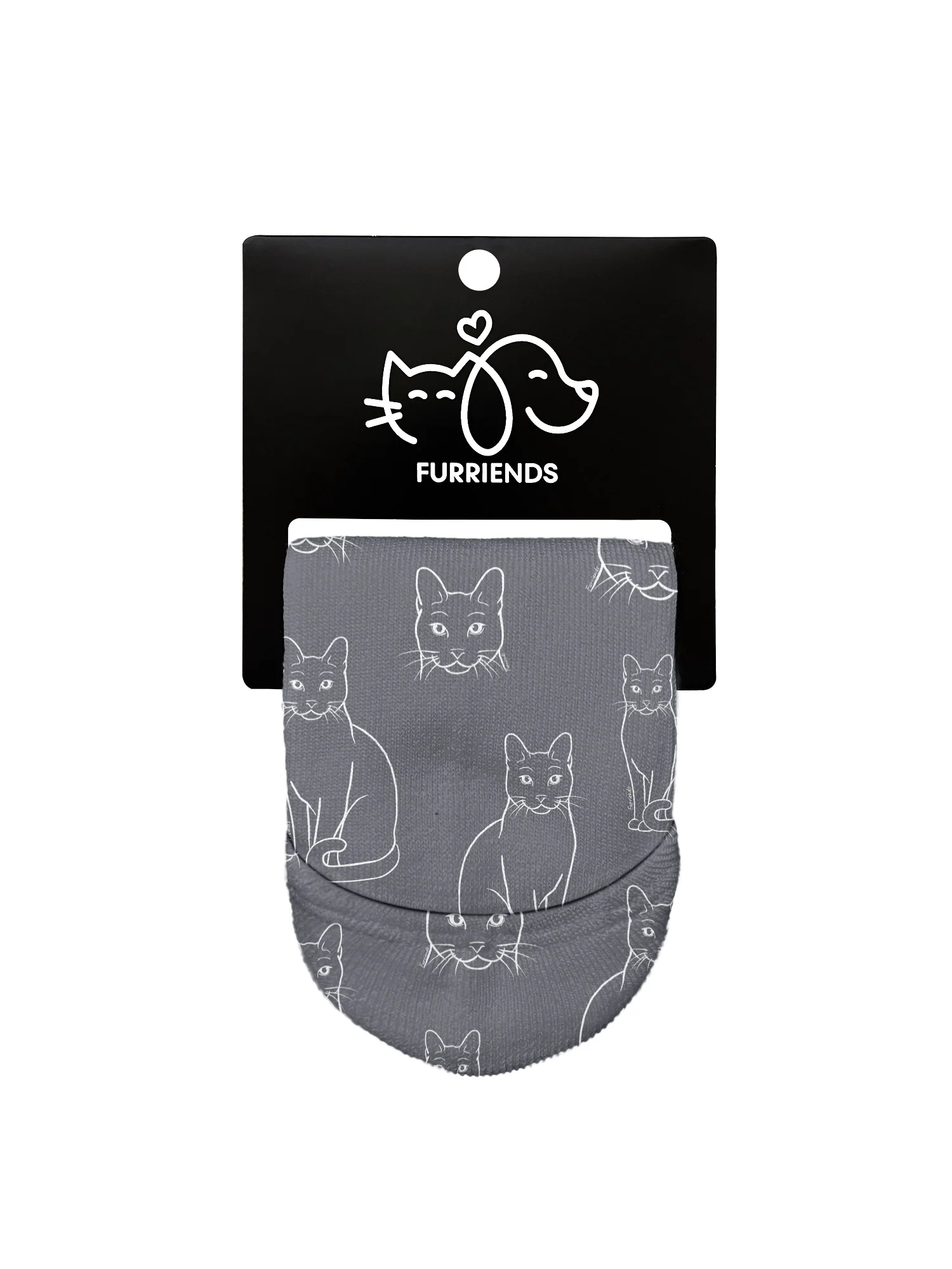 Russian Blue No Show Socks - Image 4