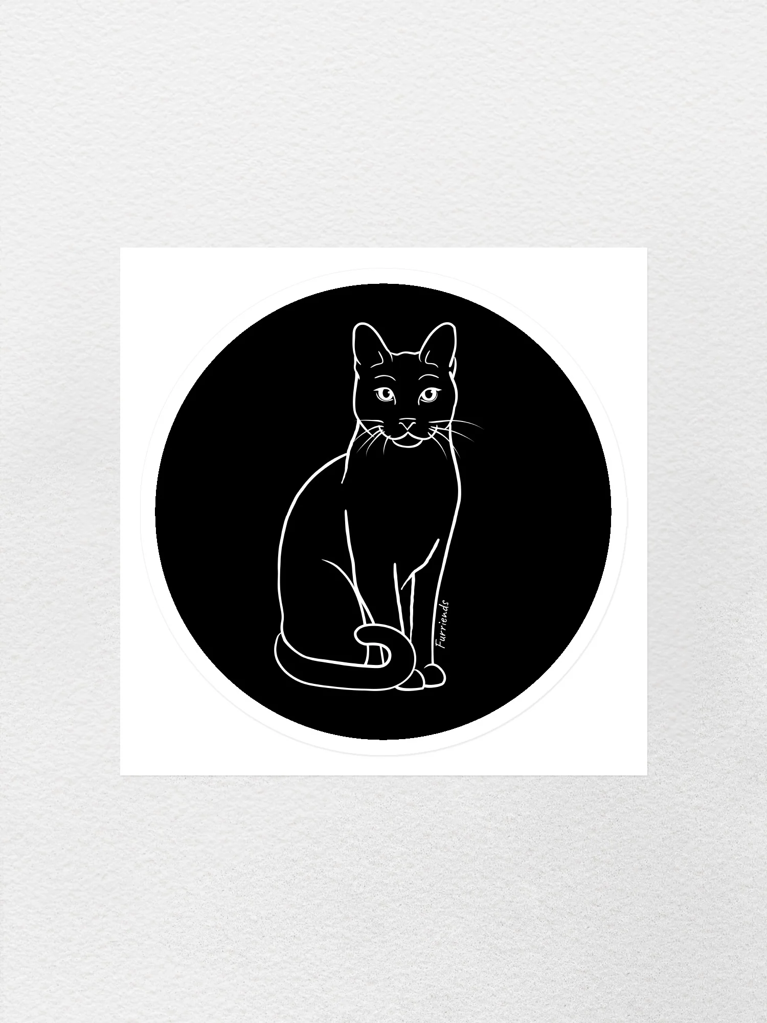 Russian Blue Sticker - Image 6
