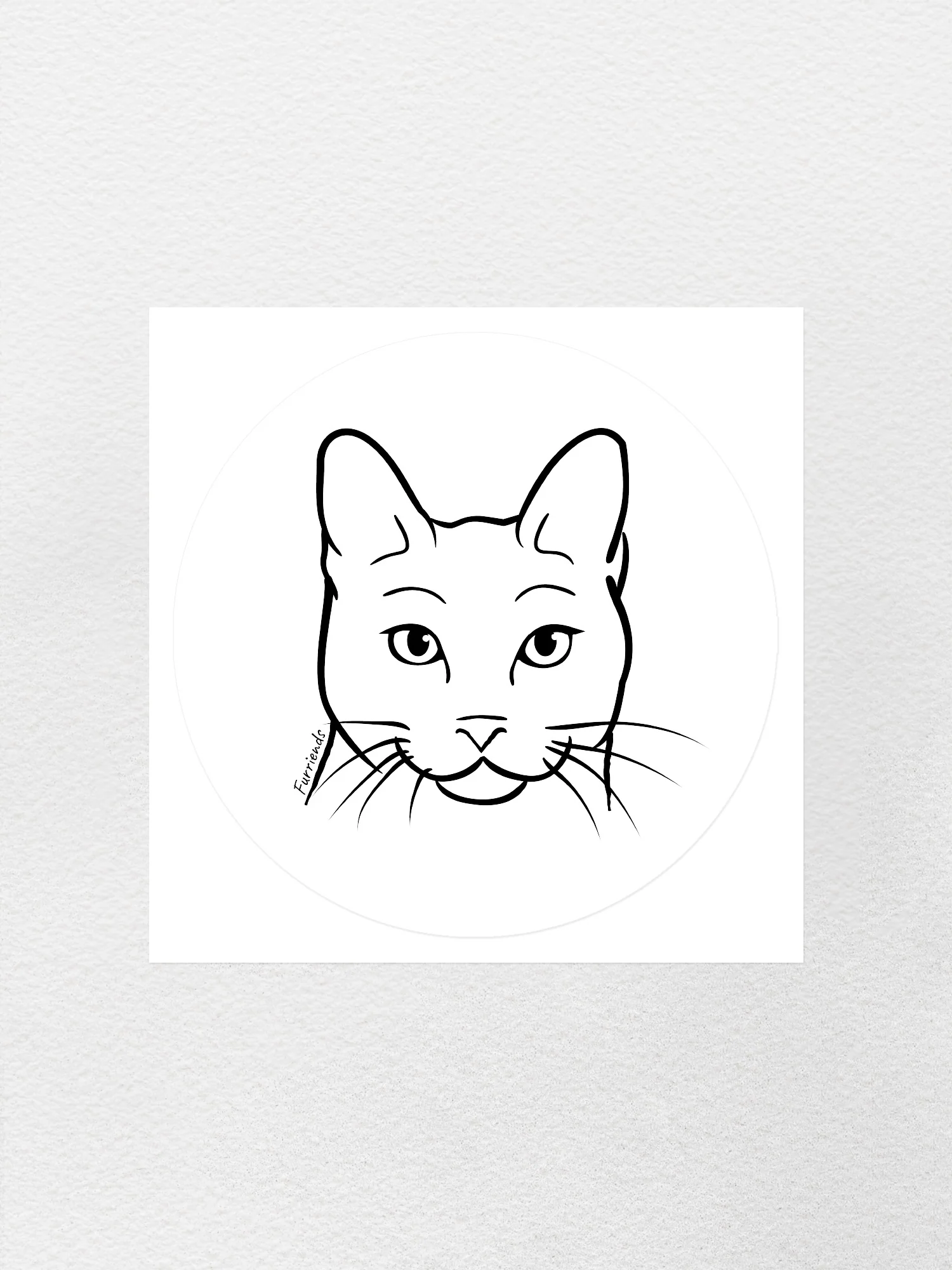 Russian Blue Sticker - Image 7
