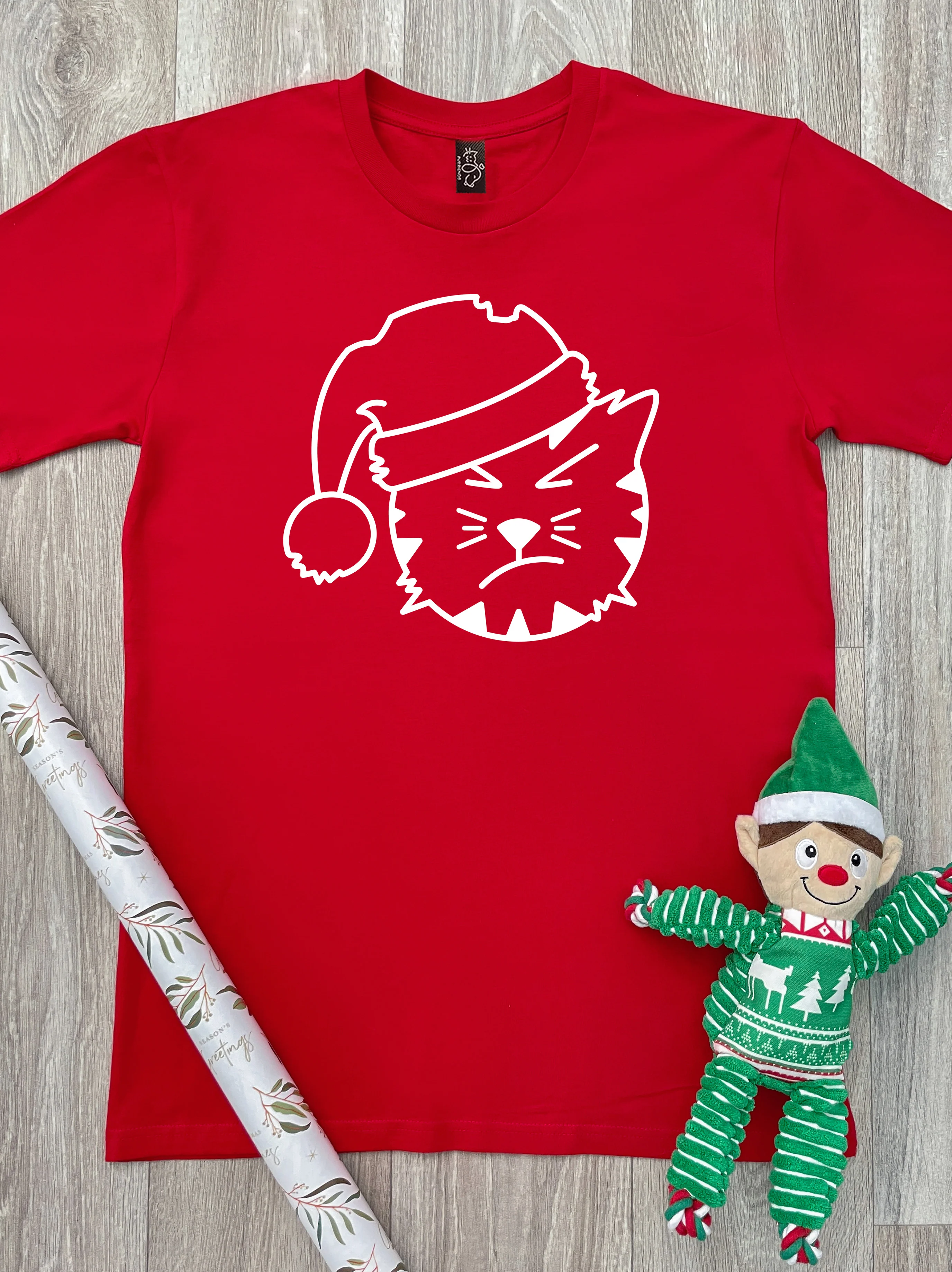 Santa Claws Essential Unisex Tee - Image 2