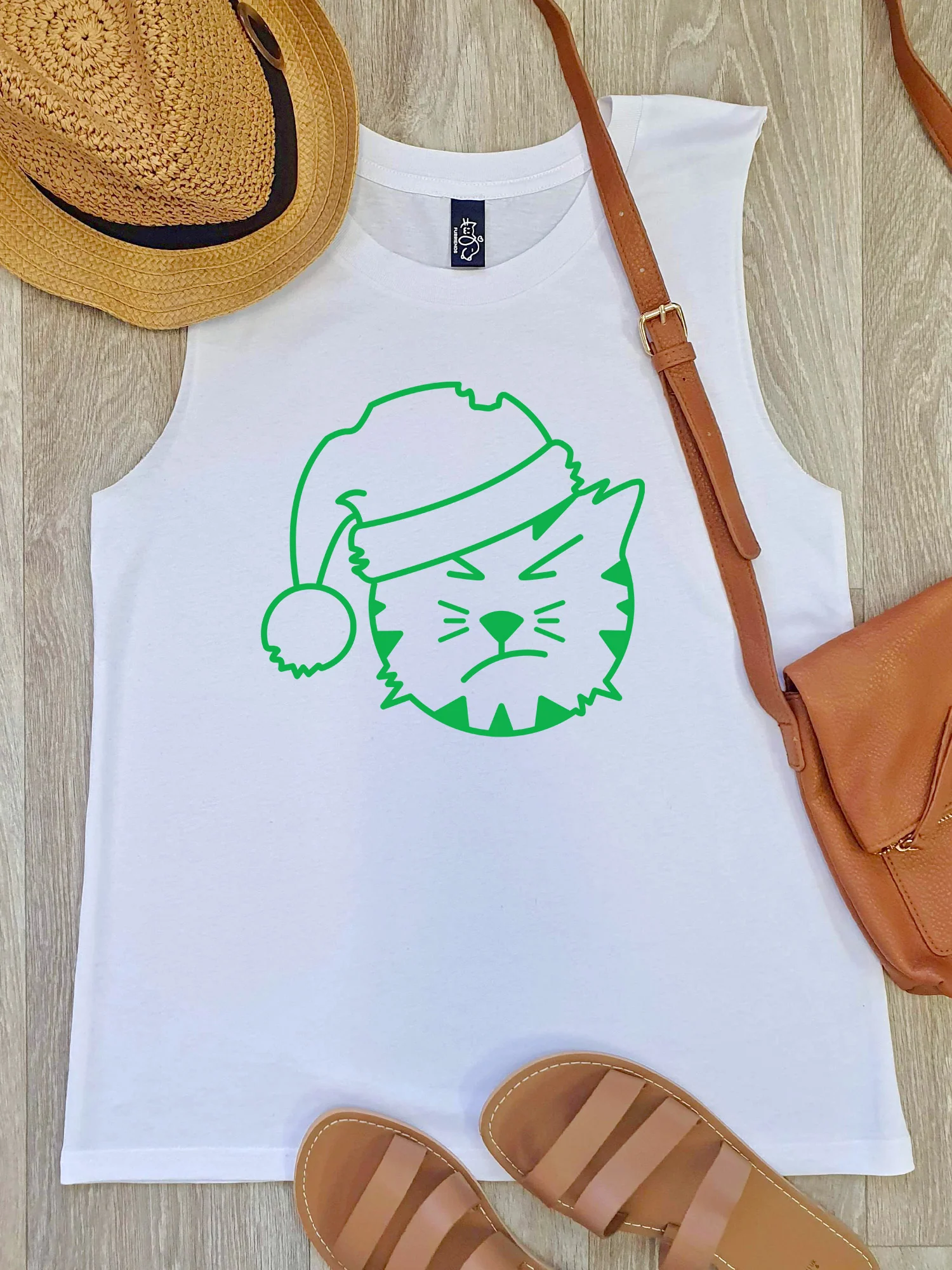 Santa Claws Marley Tank - Image 2