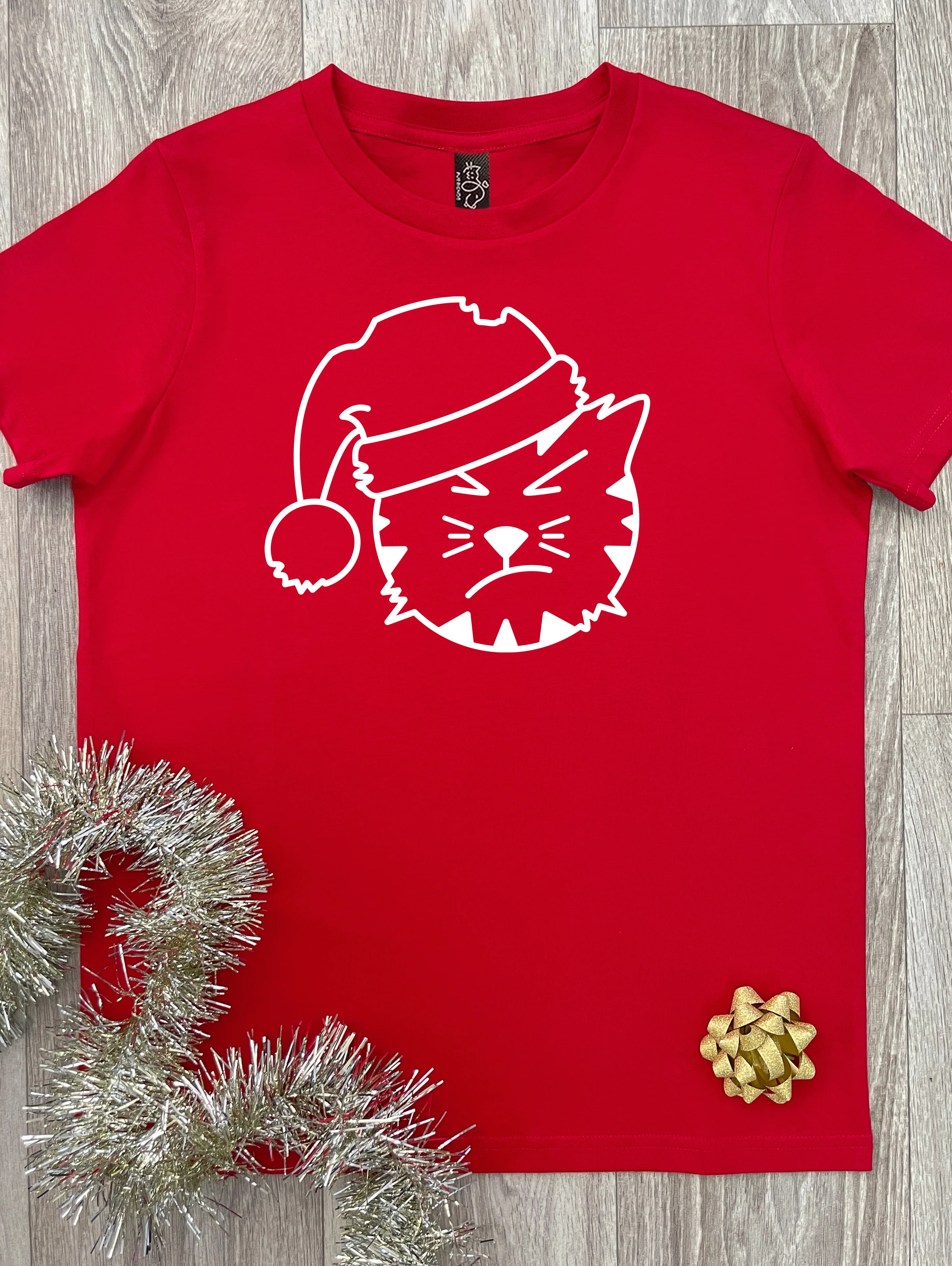 Santa Claws Youth Tee - Image 2