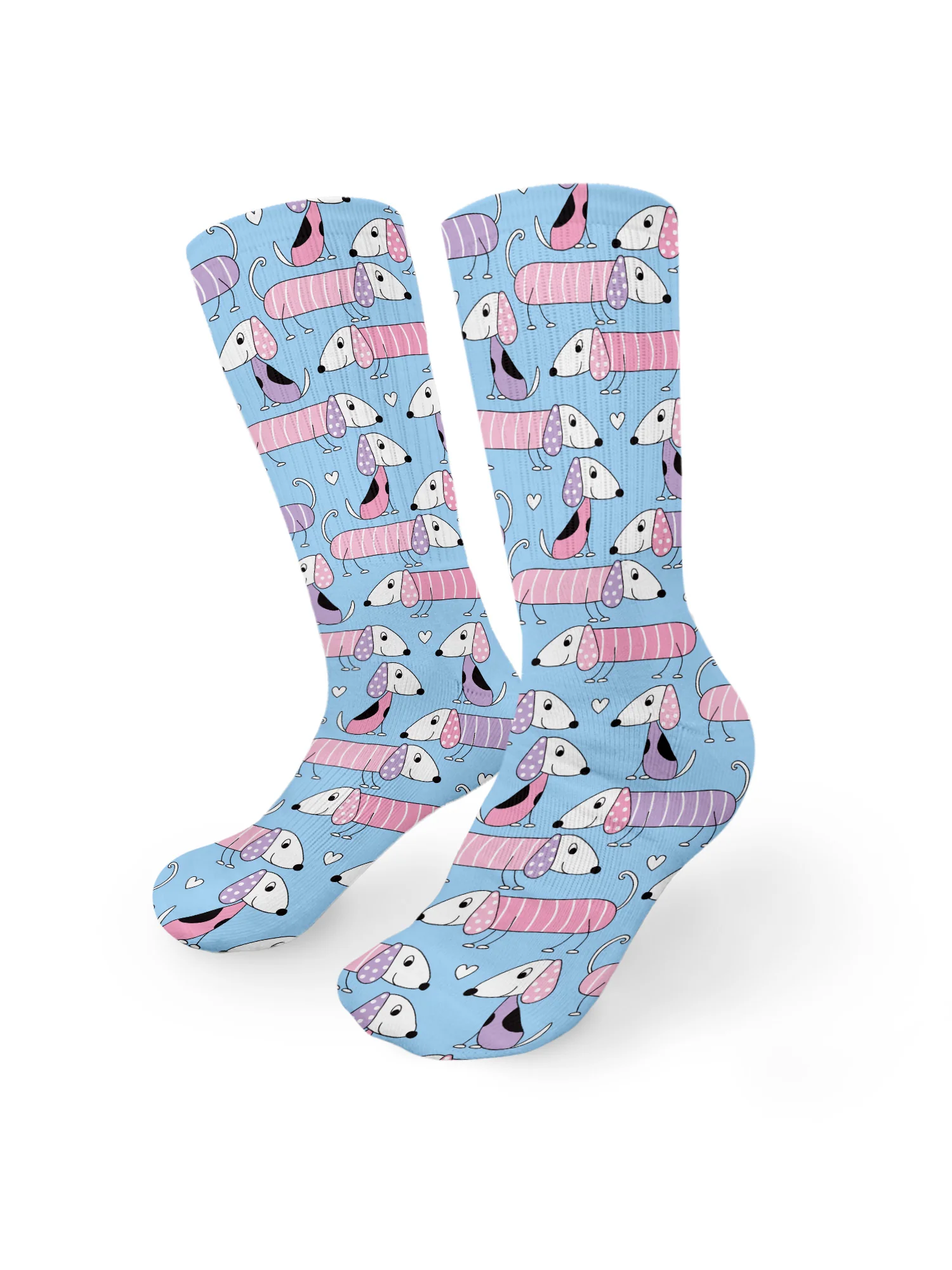 Sausage Dogs Crew Socks - Image 3