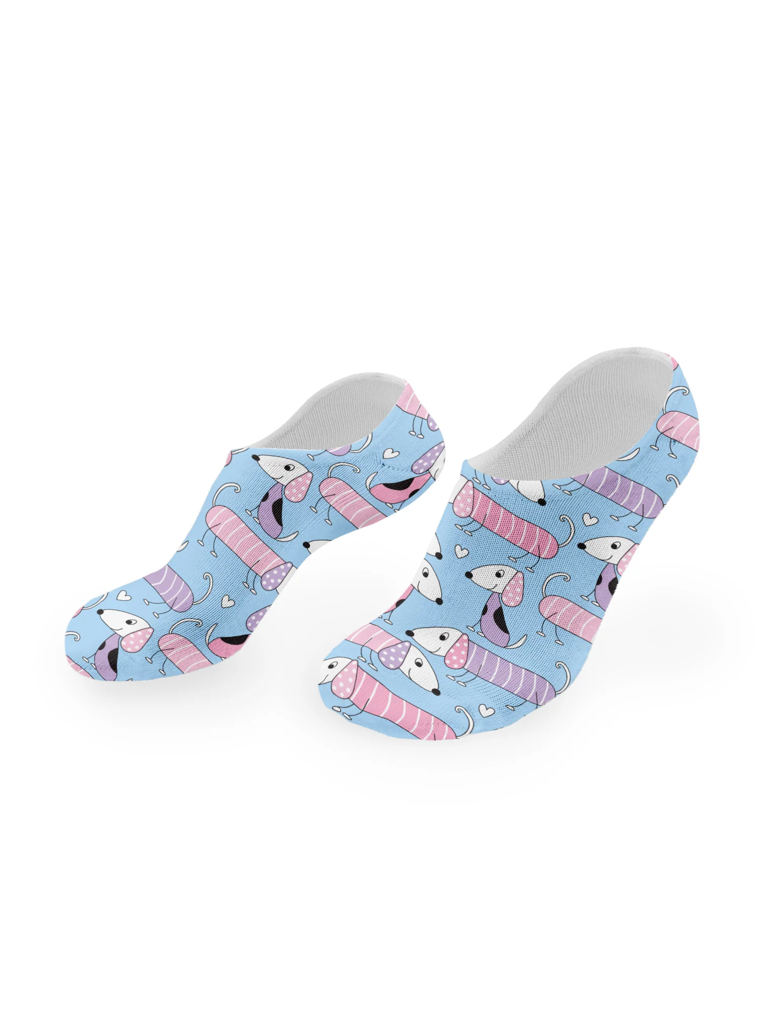 Sausage Dogs No Show Socks - Image 2