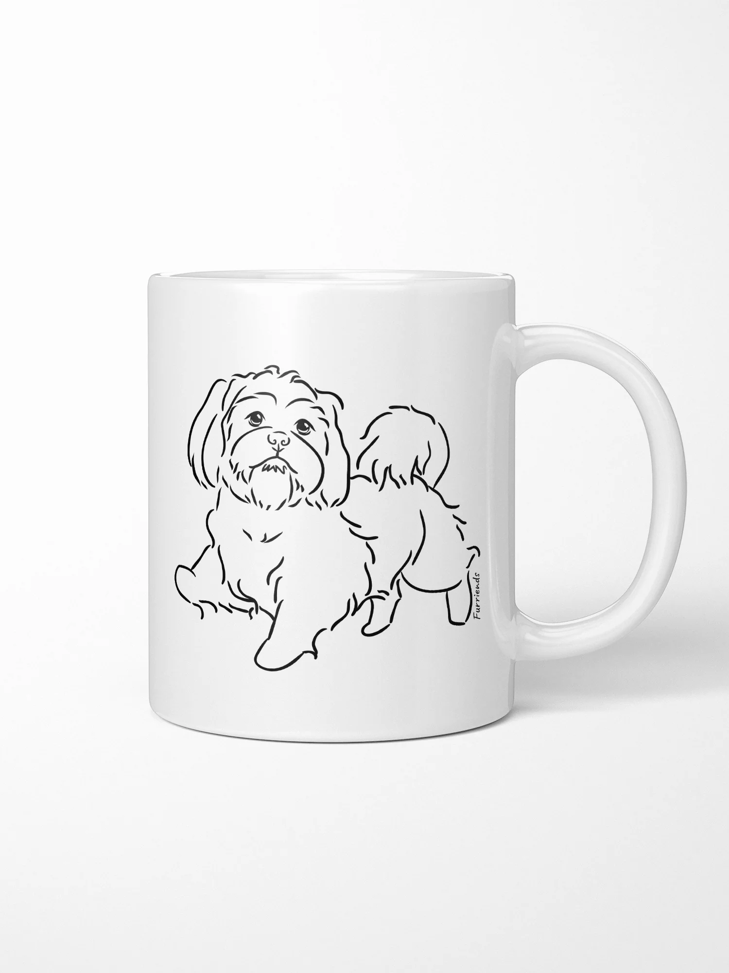Shih Tzu Ceramic Mug - Image 2