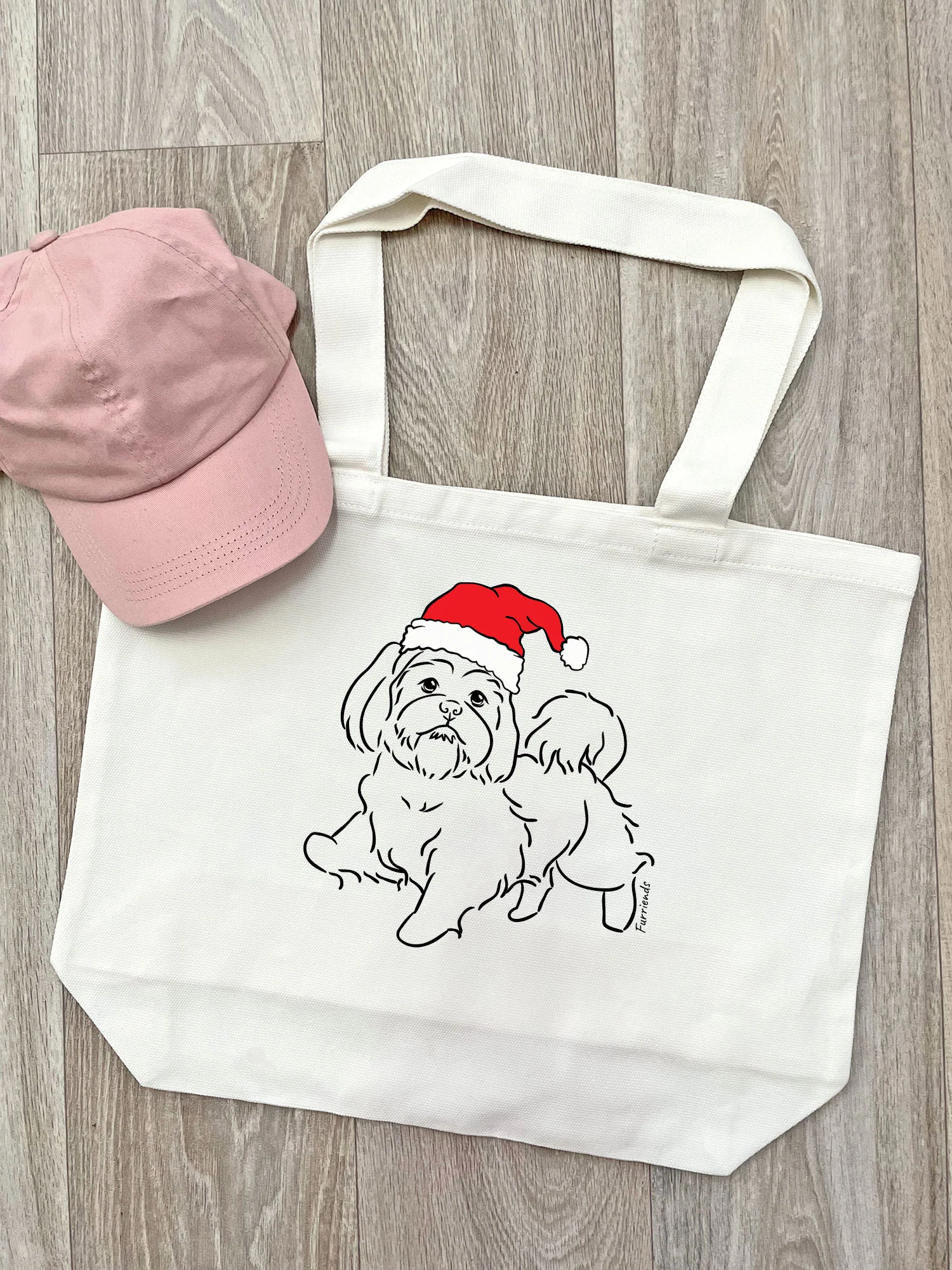 Shih Tzu Christmas Edition Stella Tote Bag - Image 2