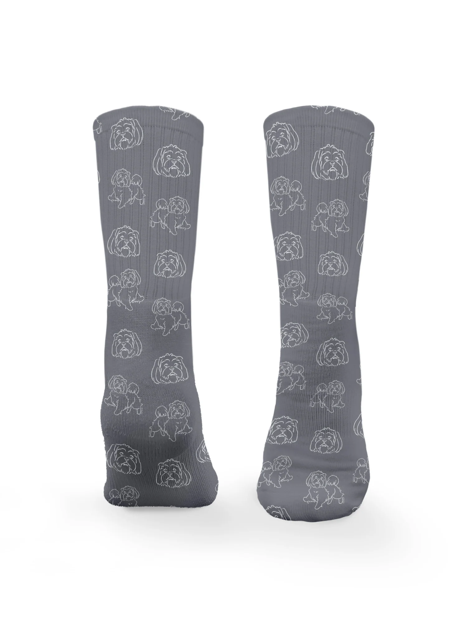 Shih Tzu Crew Socks - Image 3