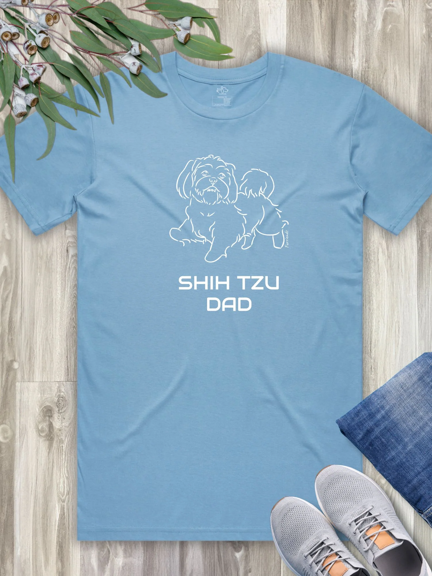 Shih Tzu Dad Regular Fit-T-Shirt - Image 4