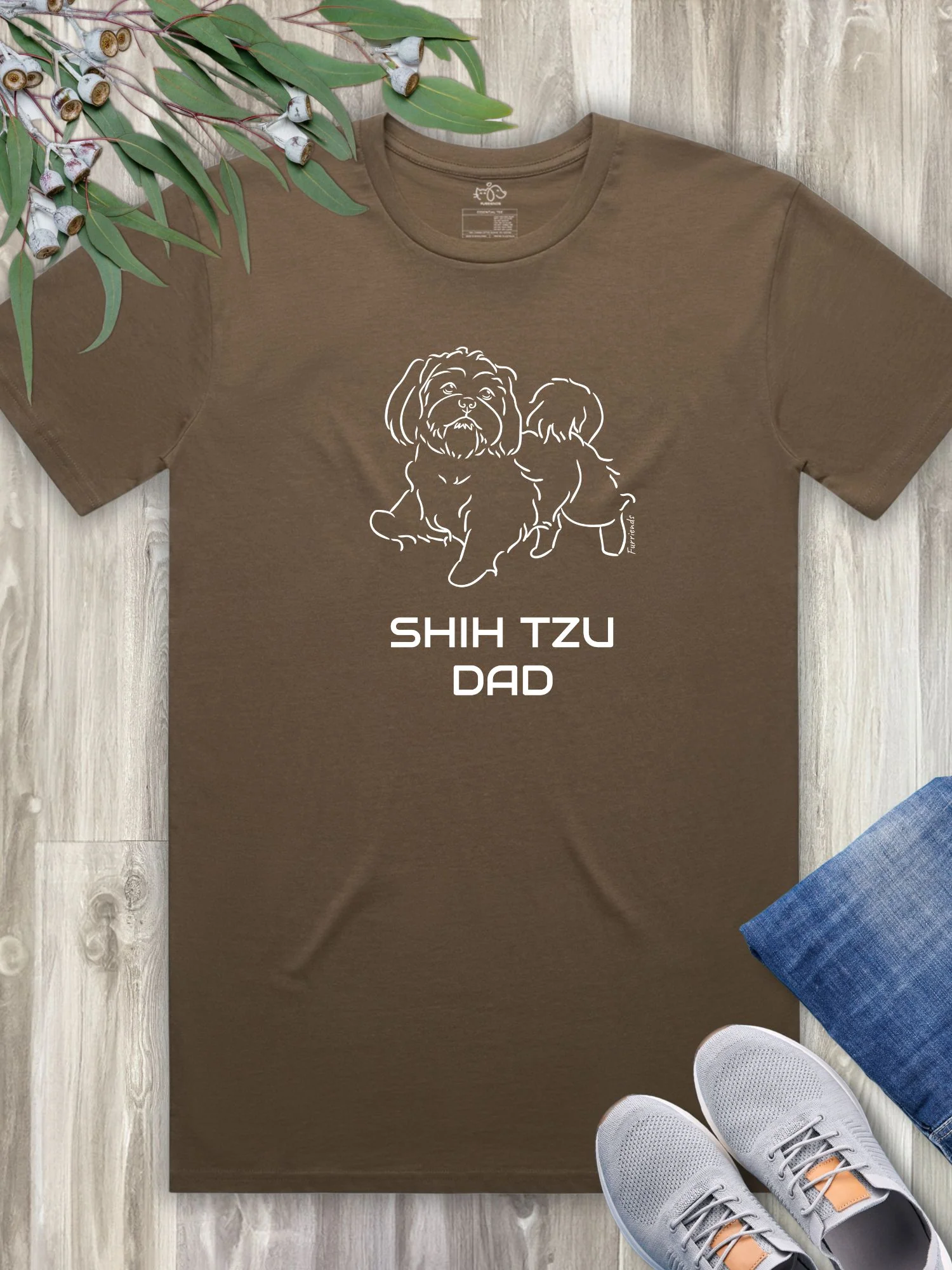 Shih Tzu Dad Regular Fit-T-Shirt - Image 7