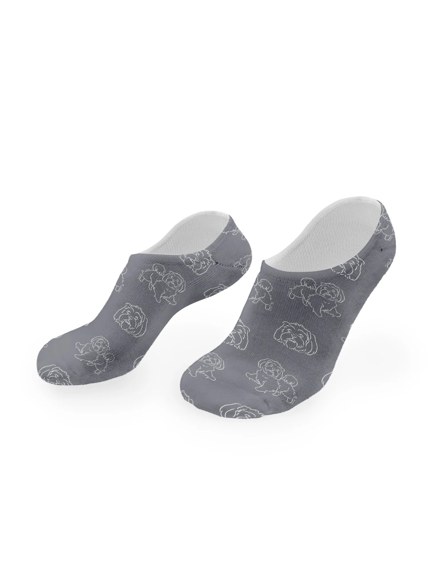 Shih Tzu No Show Socks - Image 2