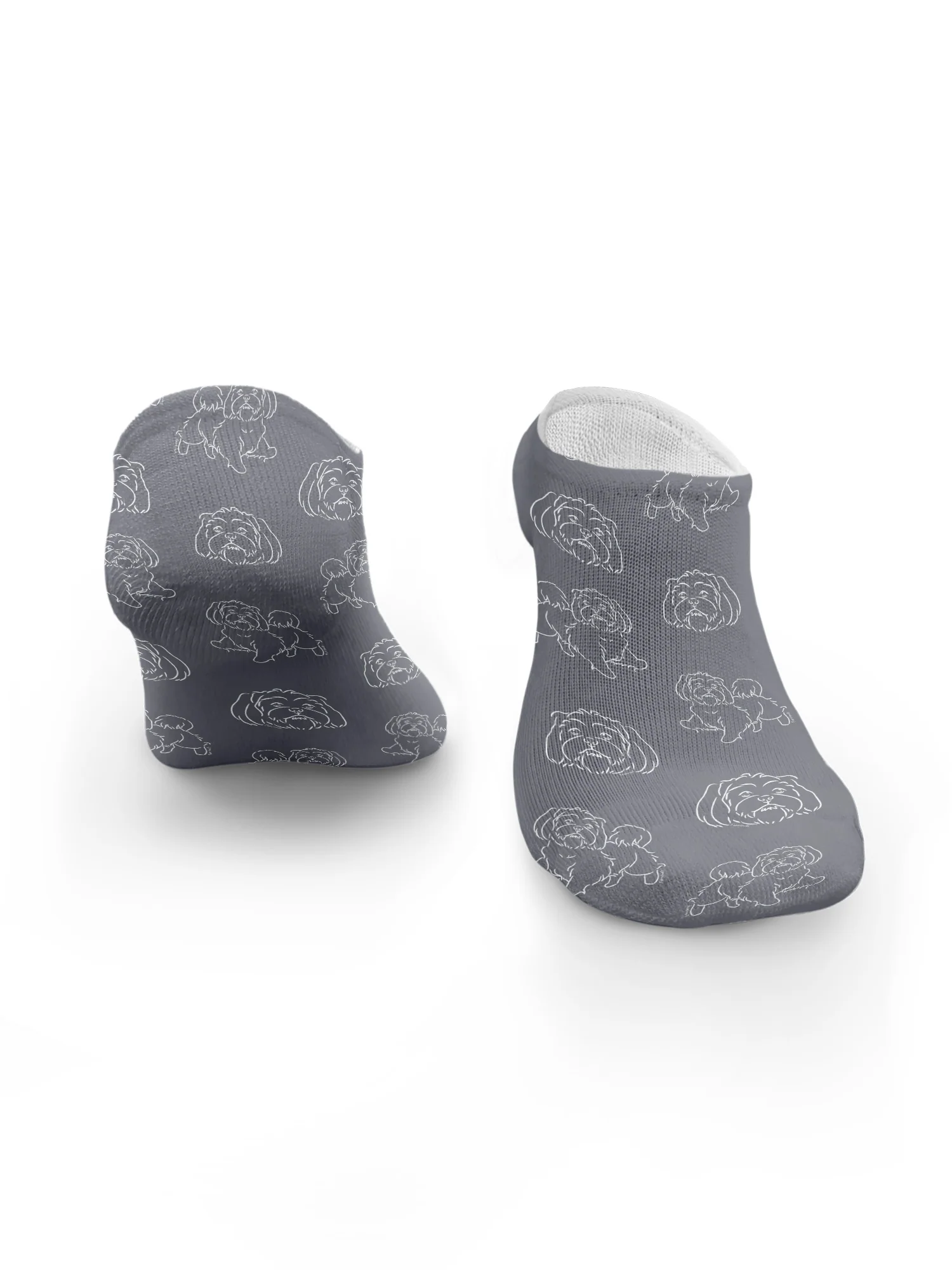 Shih Tzu No Show Socks - Image 3