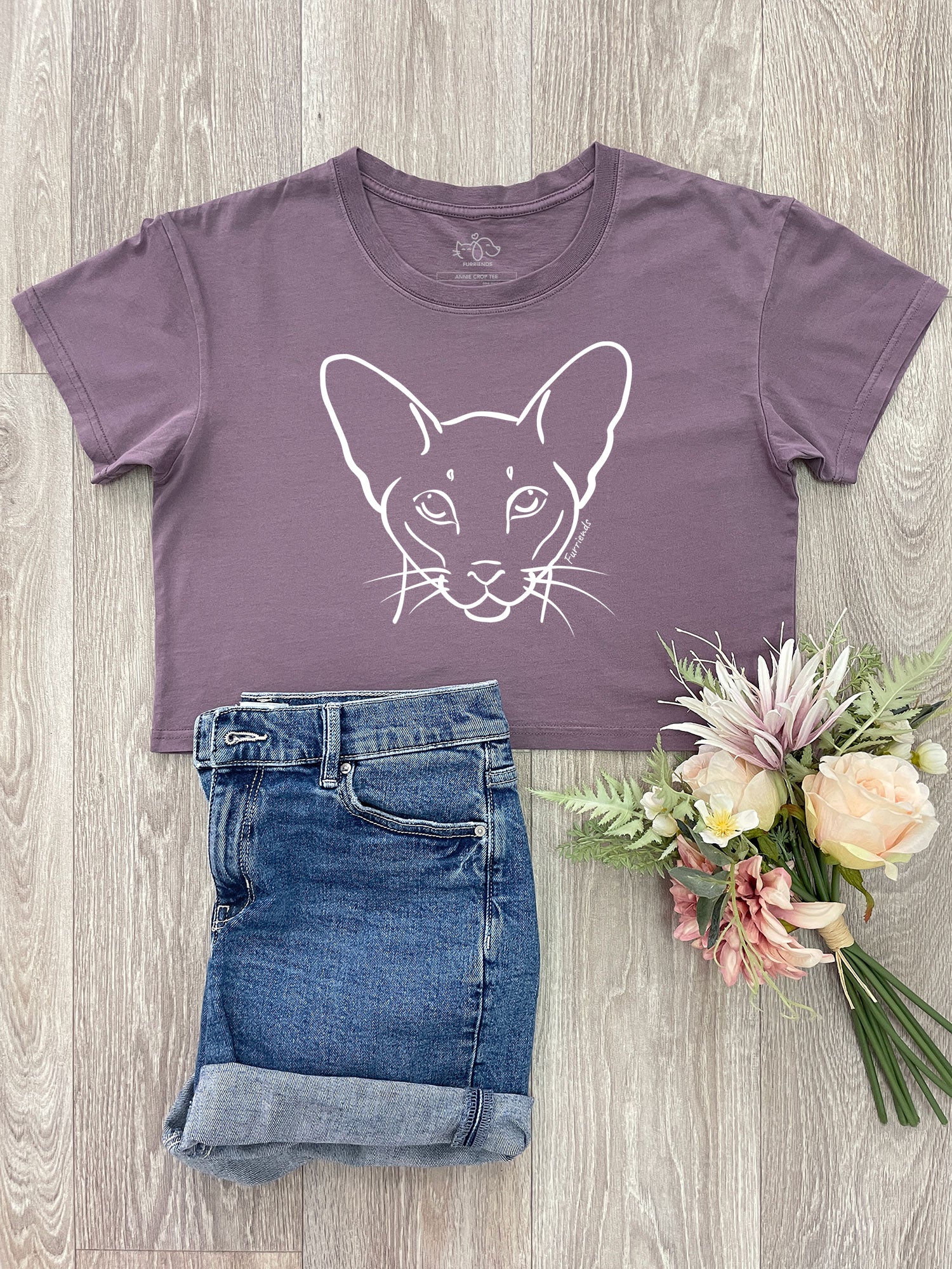 Siamese Annie Crop Tee - Image 2