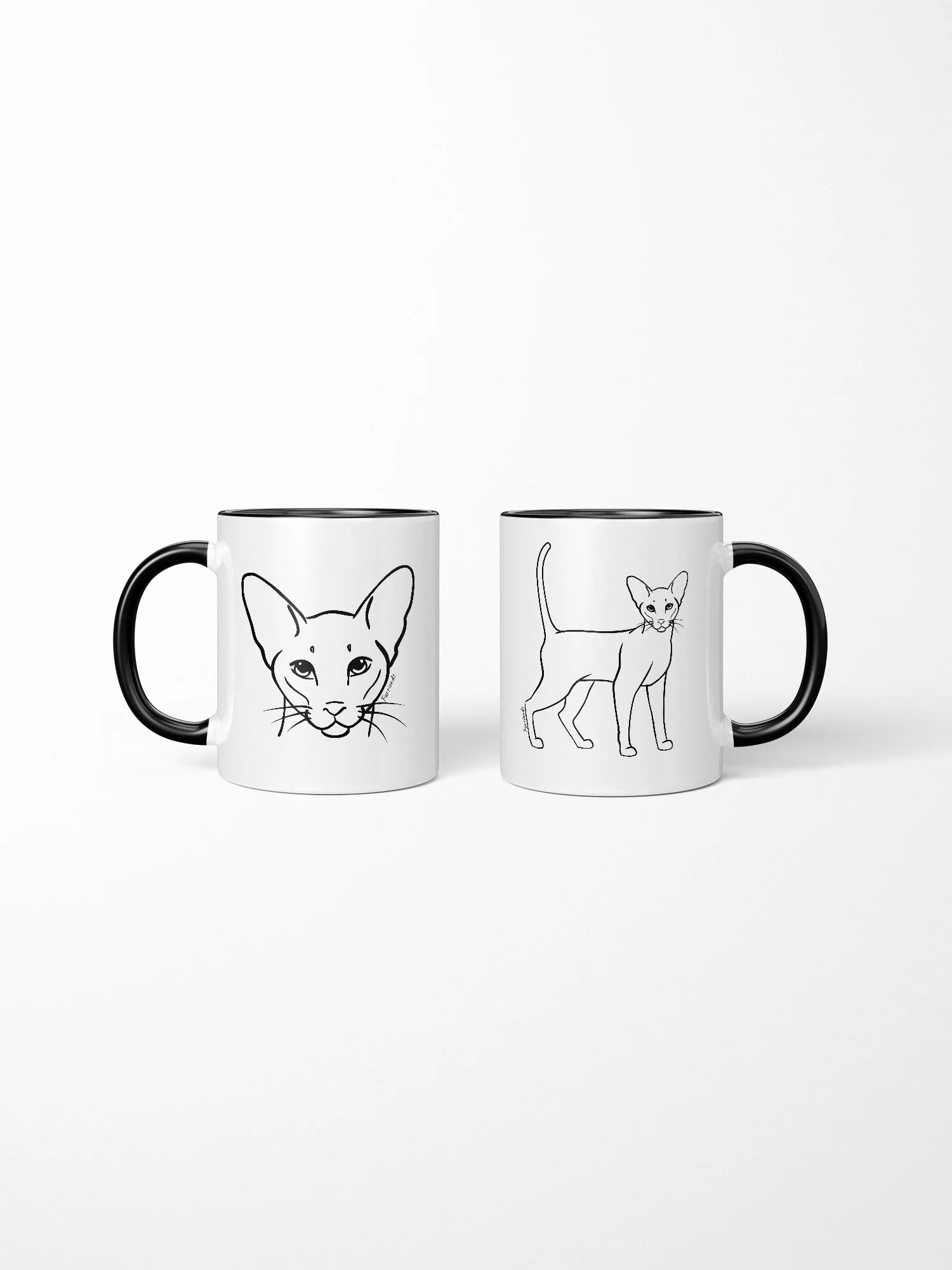 Siamese Ceramic Mug - Image 2