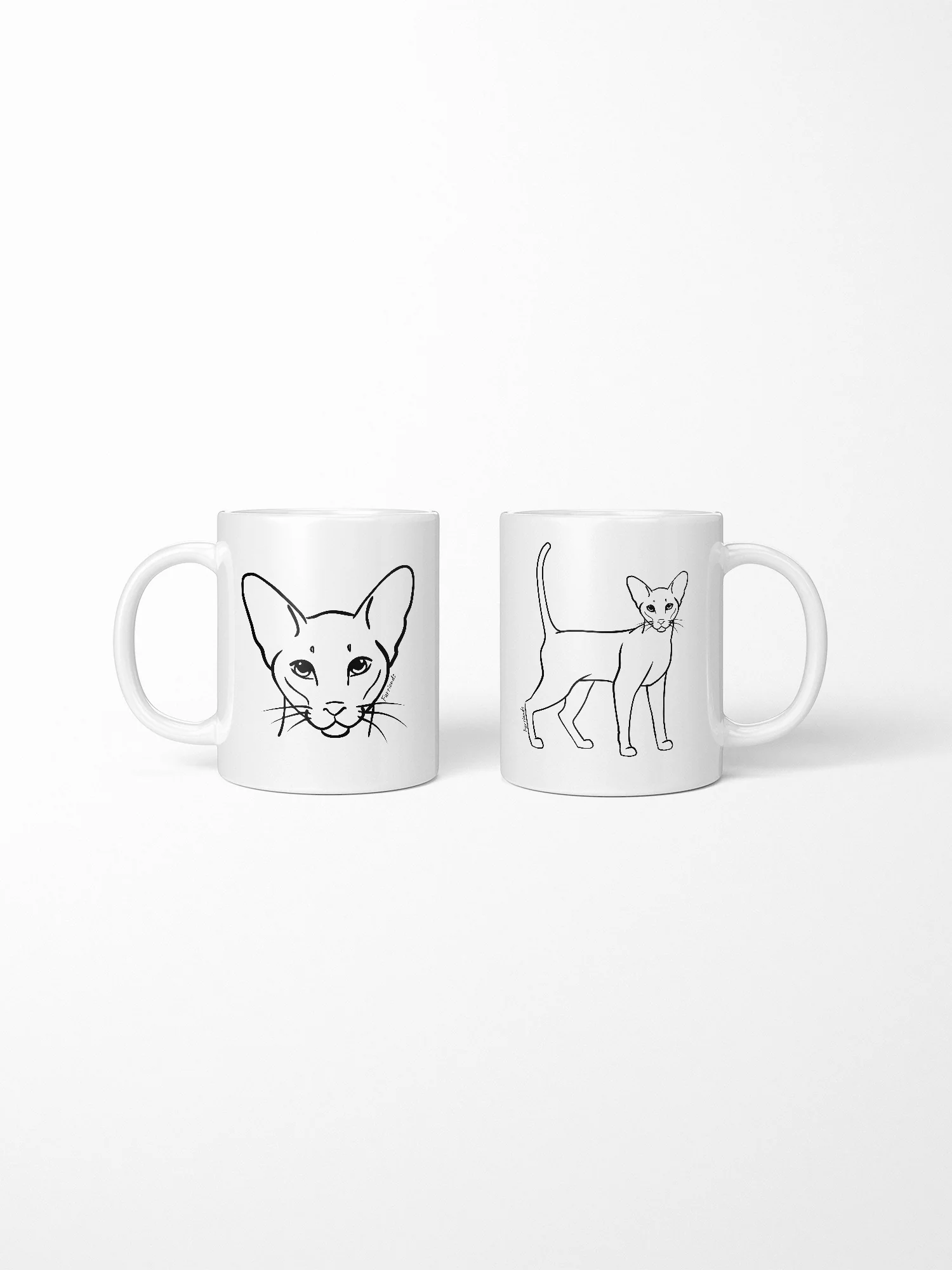 Siamese Ceramic Mug - Image 4