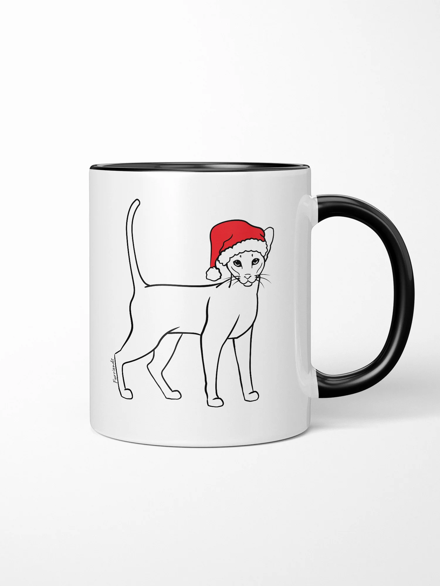 Siamese Christmas Edition Ceramic Mug - Image 4
