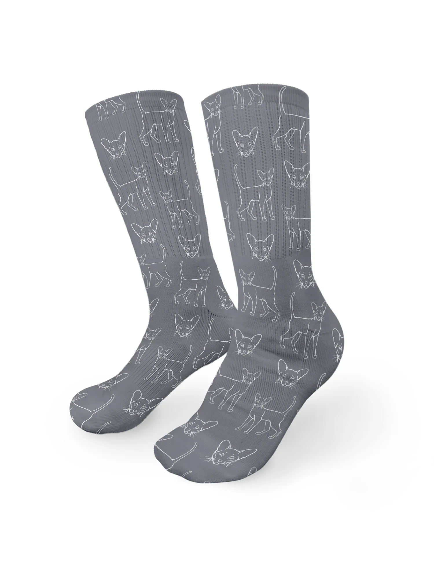 Siamese Crew Socks - Image 2
