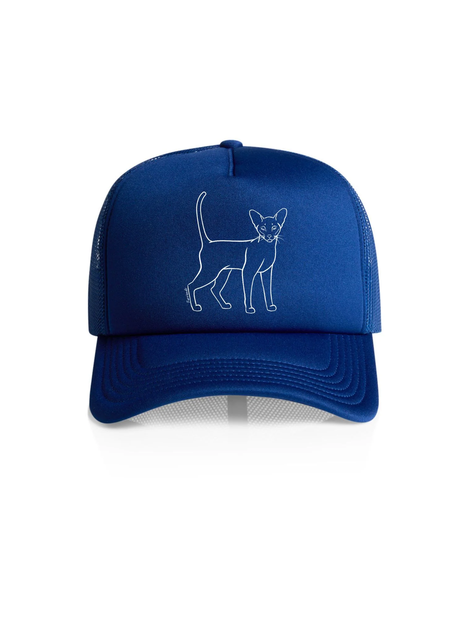 Siamese Foam Trucker Cap - Image 17